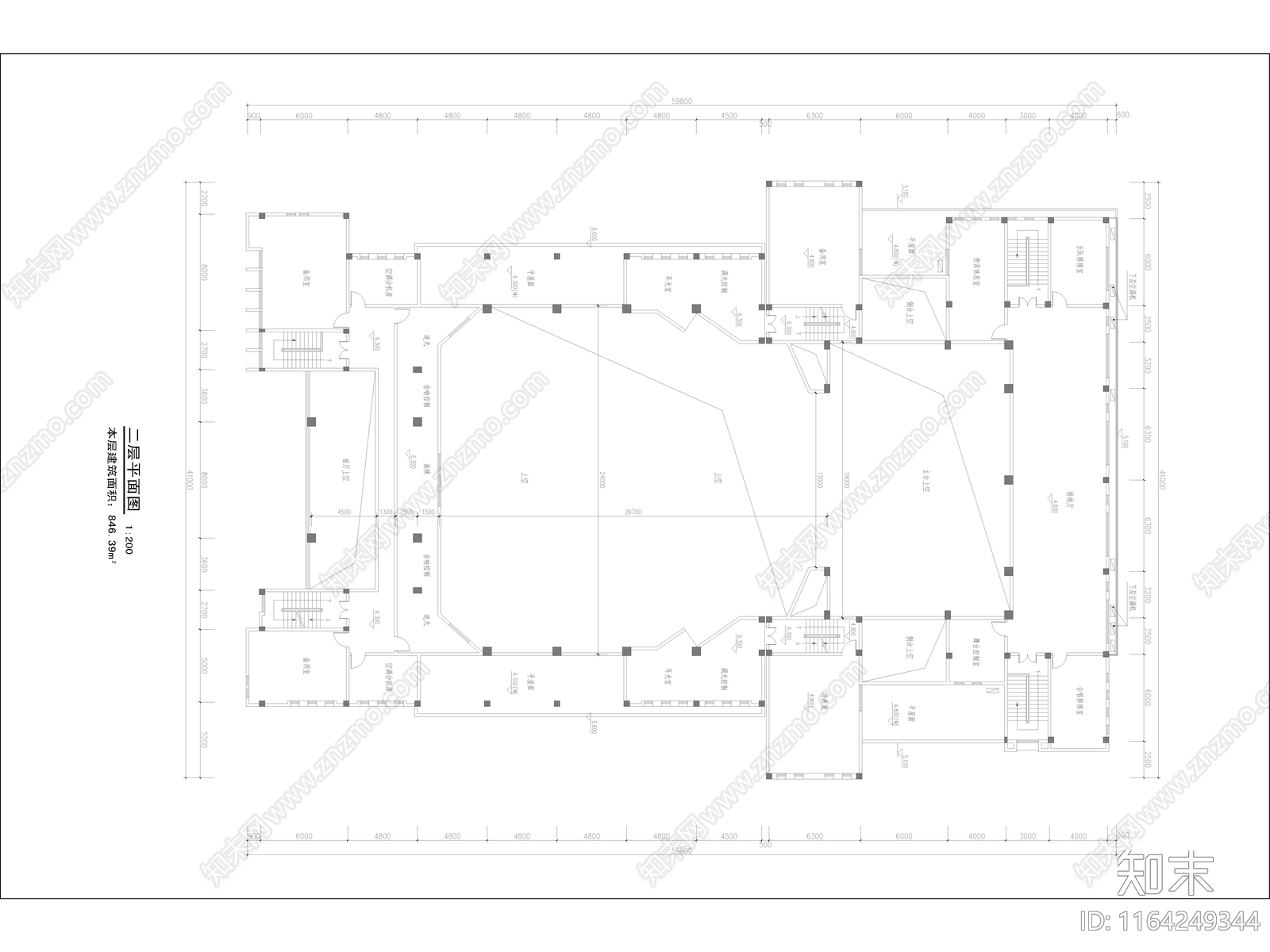 现代其他文化建筑cad施工图下载【ID:1164249344】