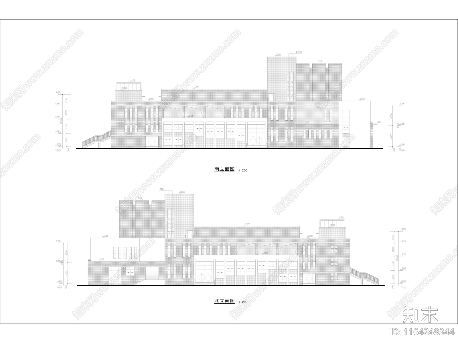 现代其他文化建筑cad施工图下载【ID:1164249344】