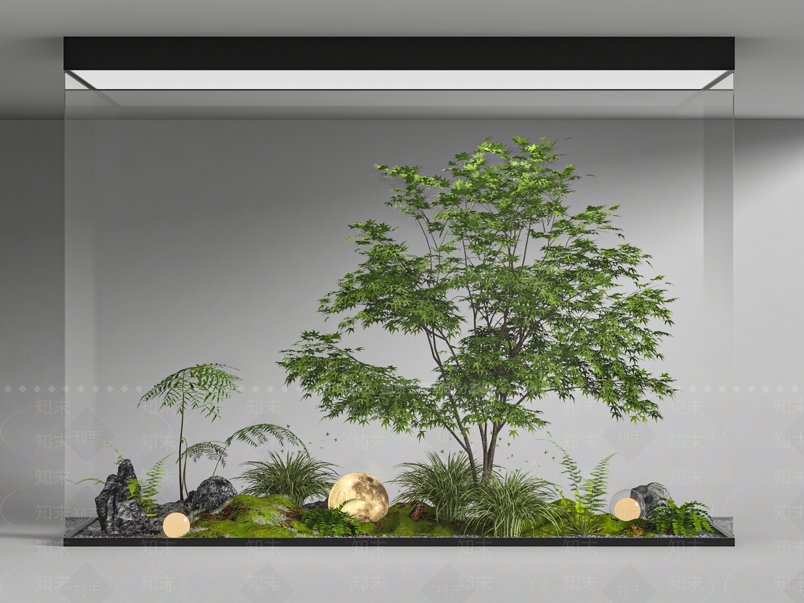 植物堆3D模型下载【ID:1164265604】