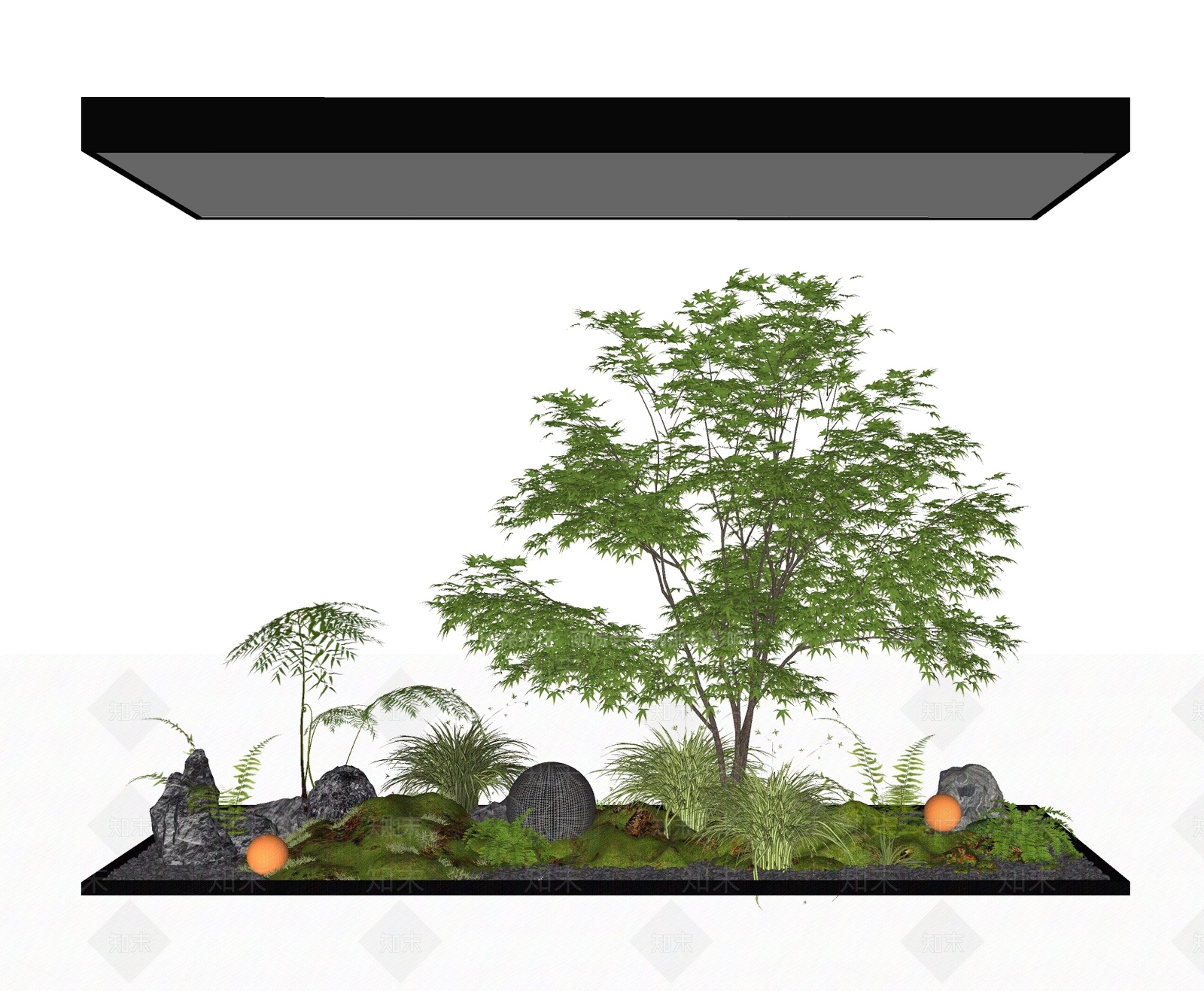 植物组合SU模型下载【ID:1164270823】