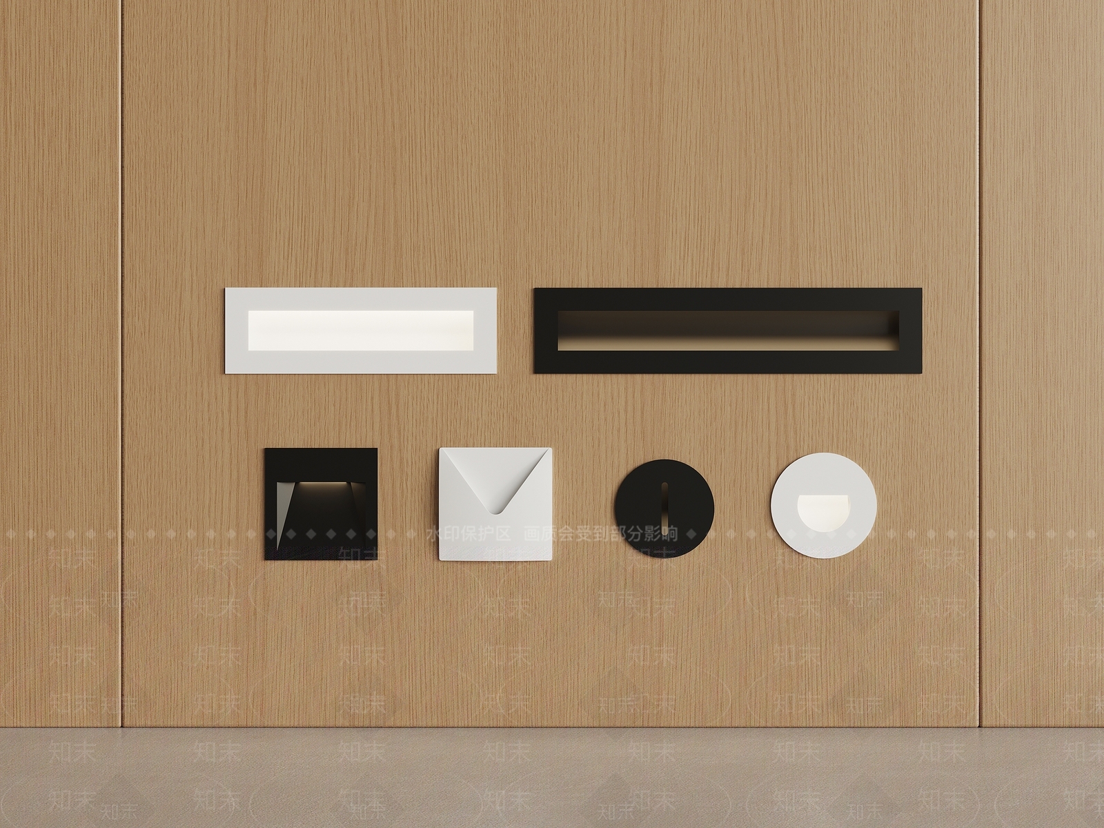 现代其他灯具3D模型下载【ID:1164297468】