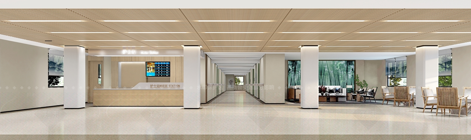 新中式医院3D模型下载【ID:1164304764】