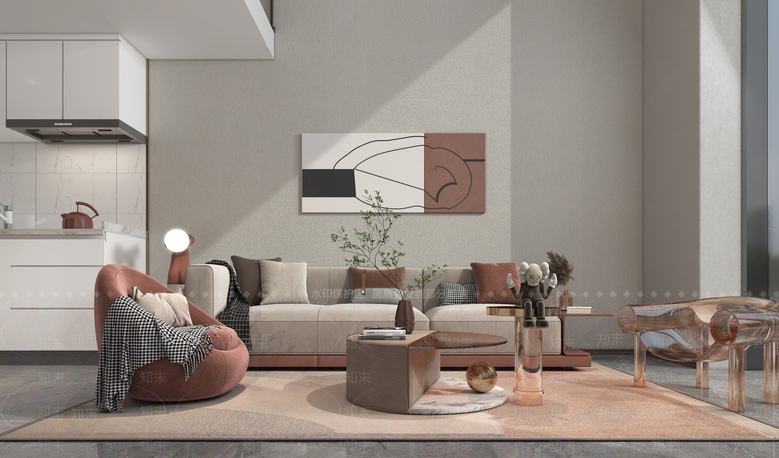 现代公寓3D模型下载【ID:1164302564】