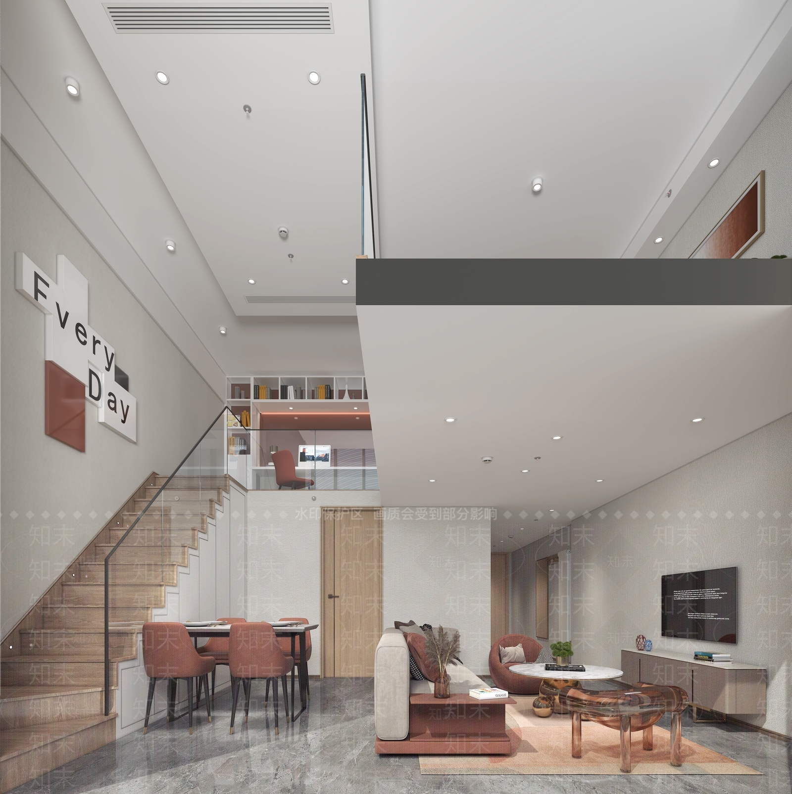 现代公寓3D模型下载【ID:1164302637】