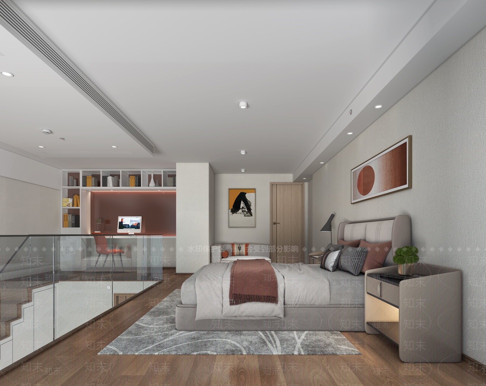 现代公寓3D模型下载【ID:1164302637】