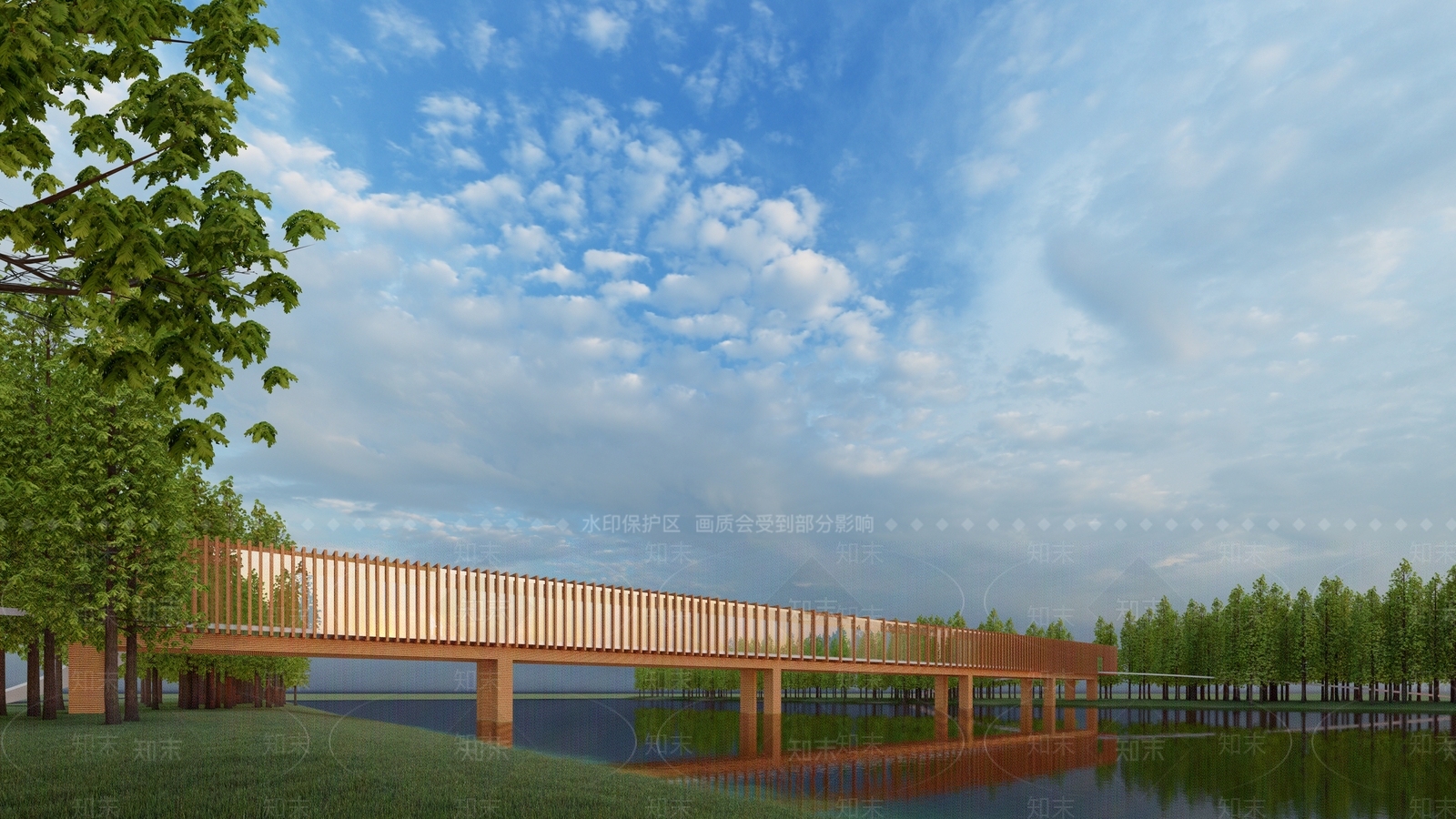 现代大桥SU模型下载【ID:1164312396】