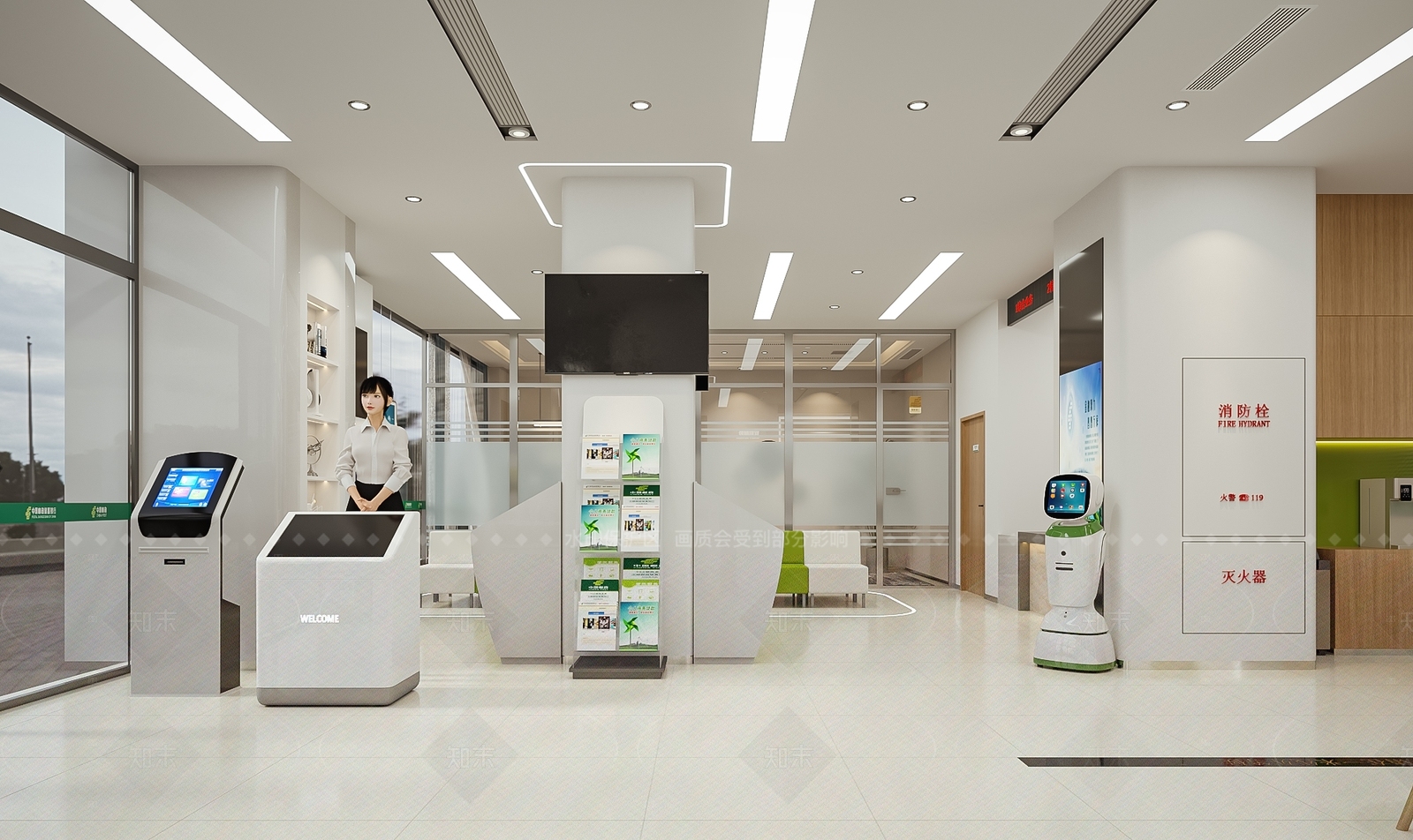 现代售楼处3D模型下载【ID:1214630585】
