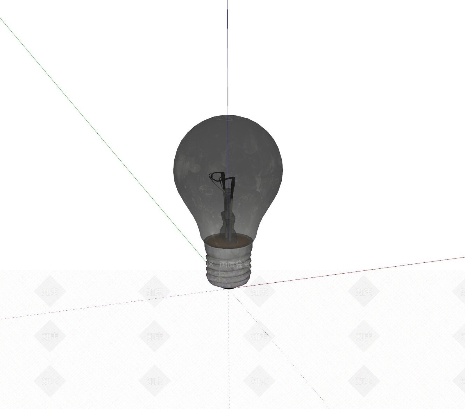 现代其他灯具SU模型下载【ID:1164326077】