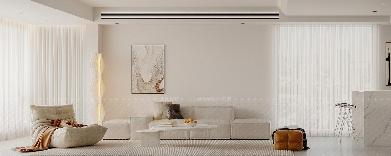 现代茶室3D模型下载【ID:1214630687】