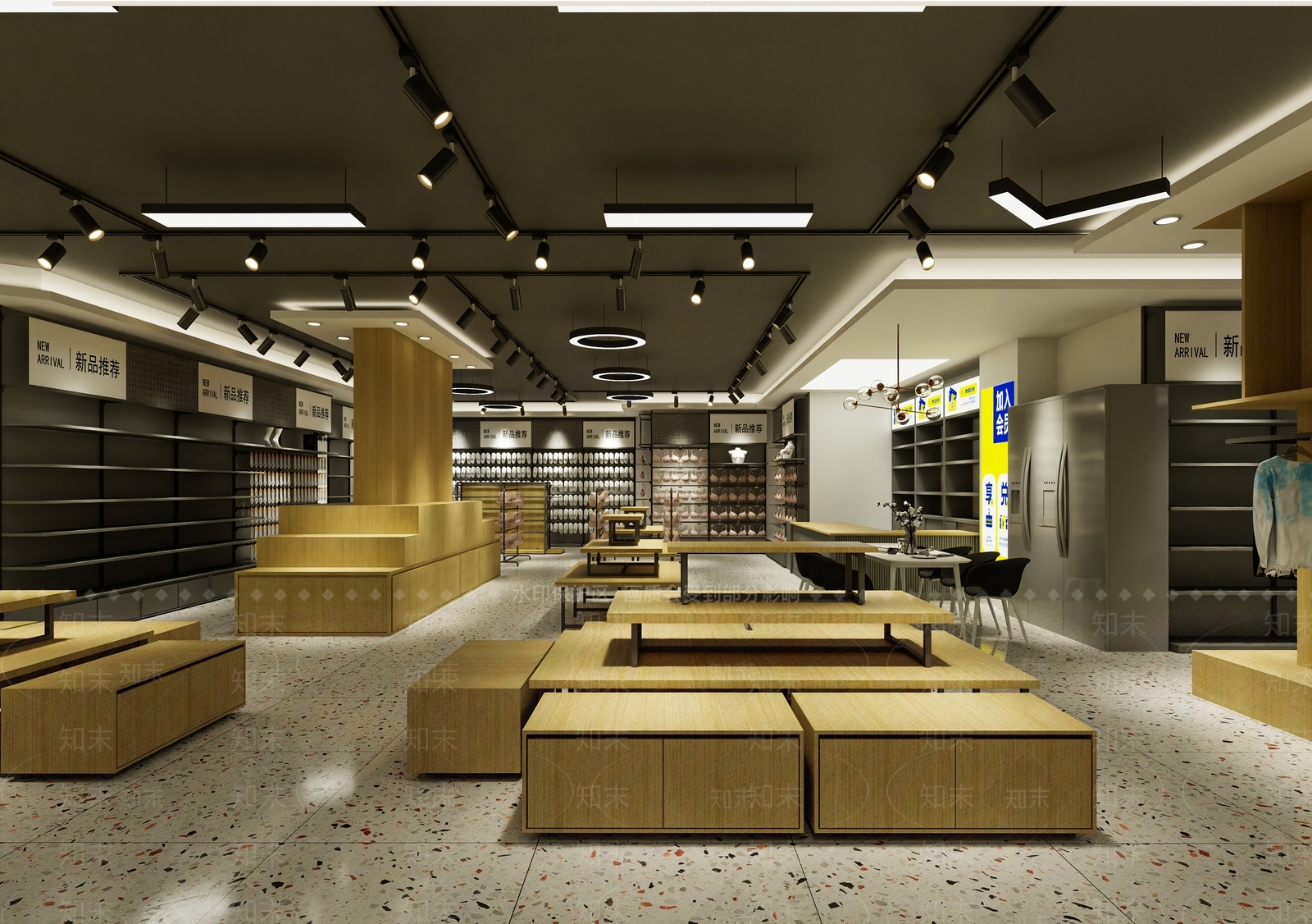 现代超市3D模型下载【ID:1164332185】