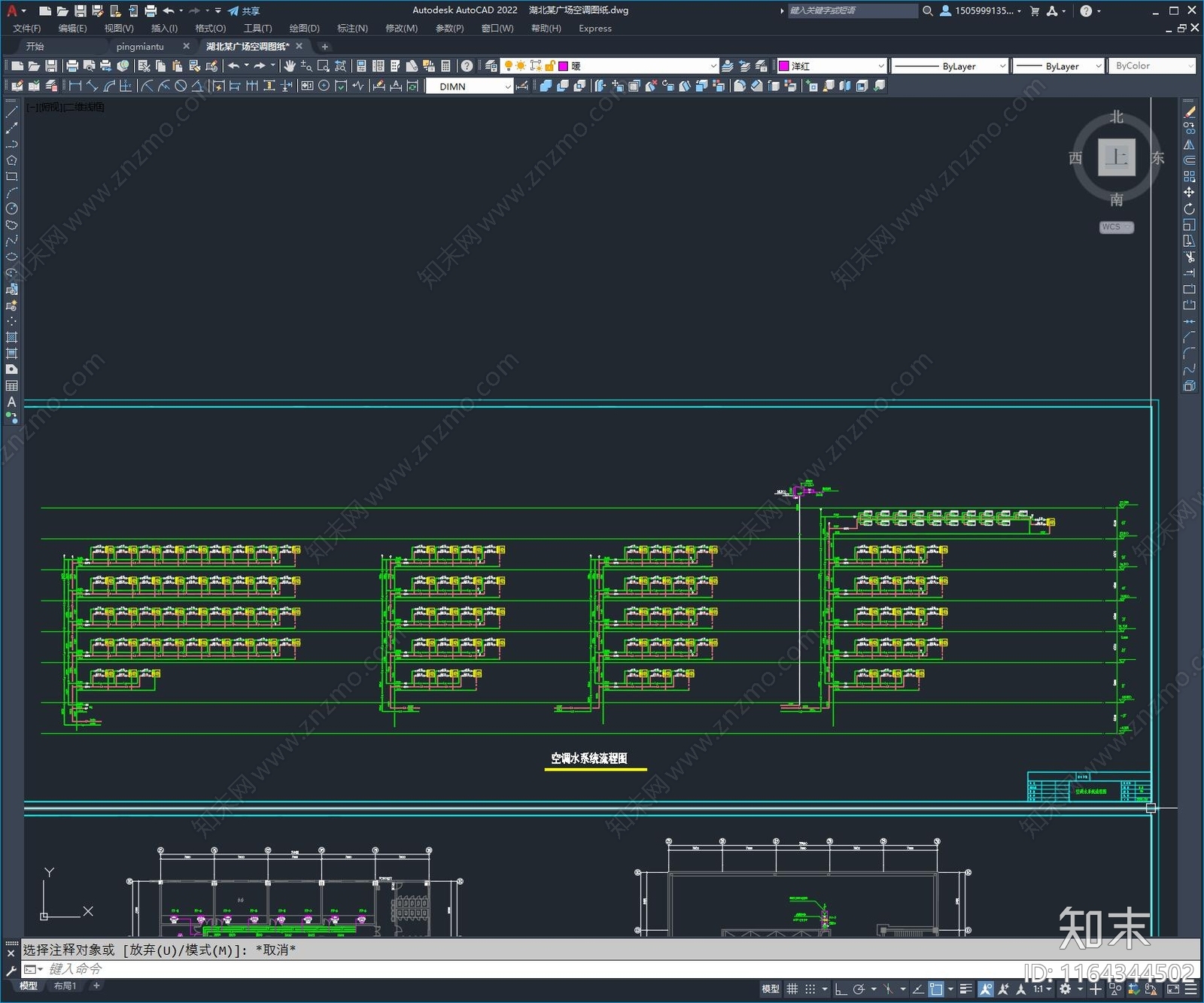 暖通图施工图下载【ID:1164344502】