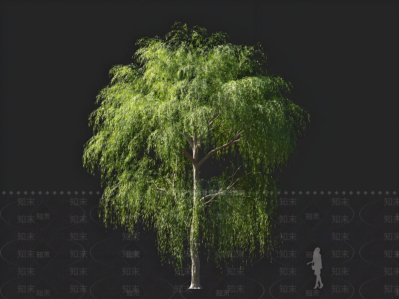 景观树3D模型下载【ID:1164357039】