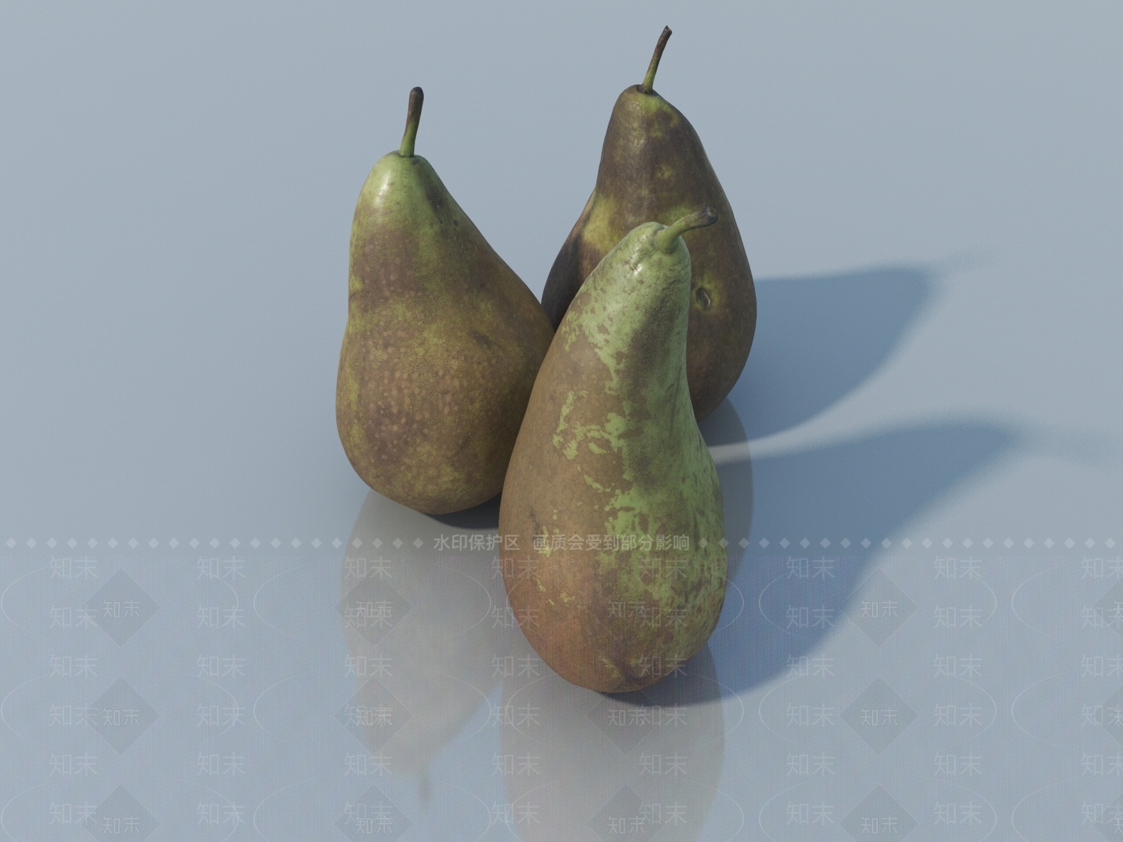 现代新中式水果店3D模型下载【ID:1164376321】