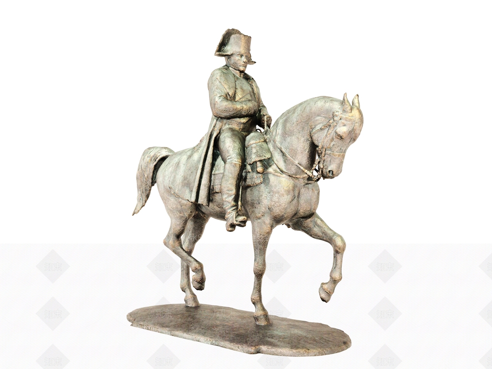 法式欧式雕塑小品SU模型下载【ID:1164381601】