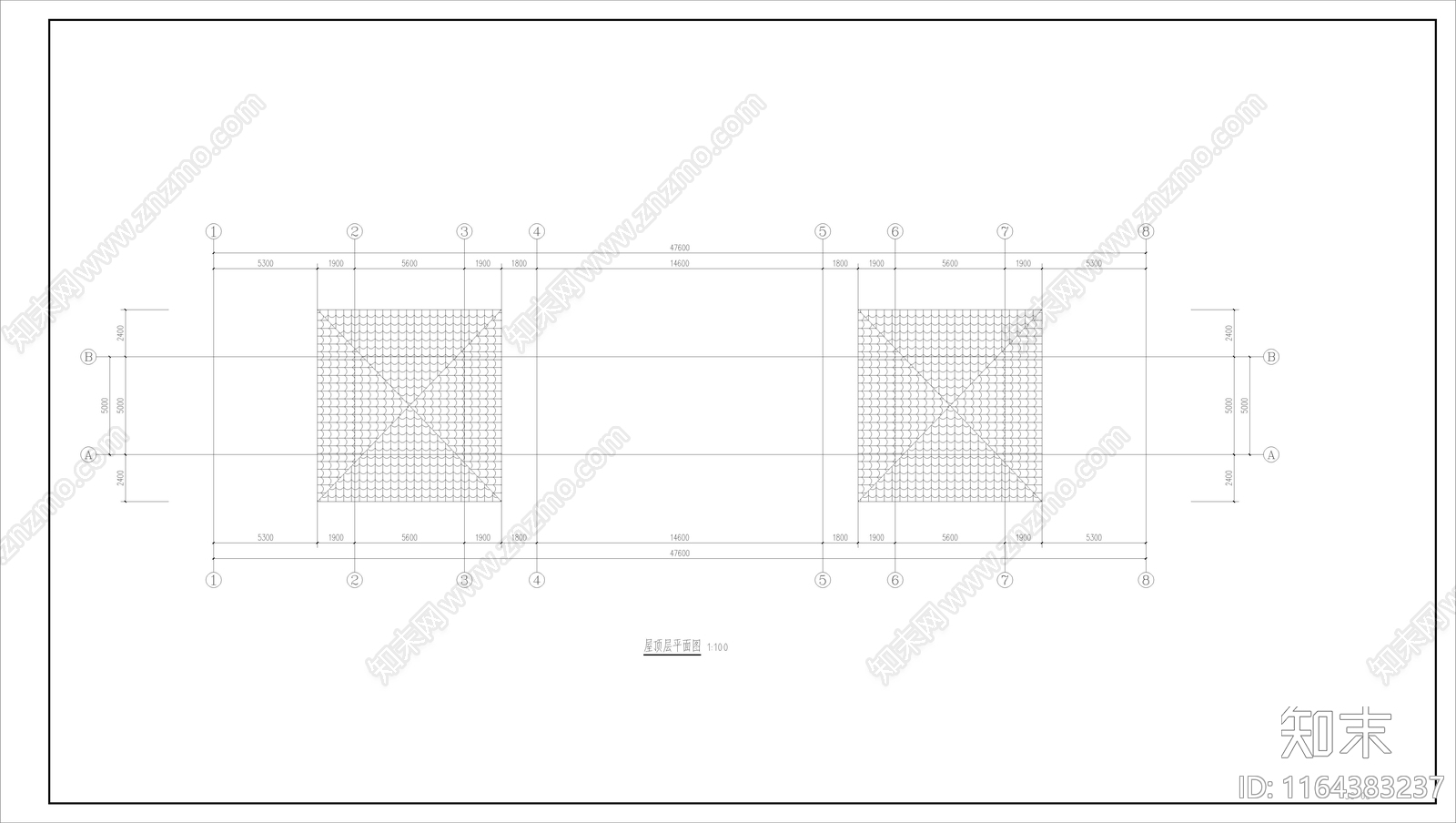 现代学校建筑cad施工图下载【ID:1164383237】