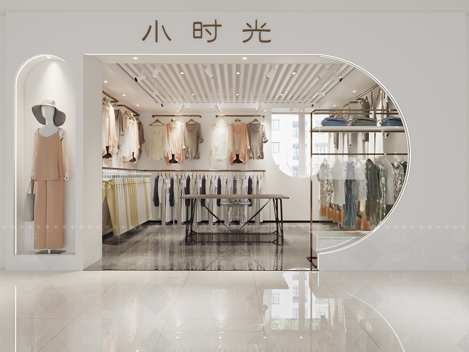 服装店3D模型下载【ID:1164399566】