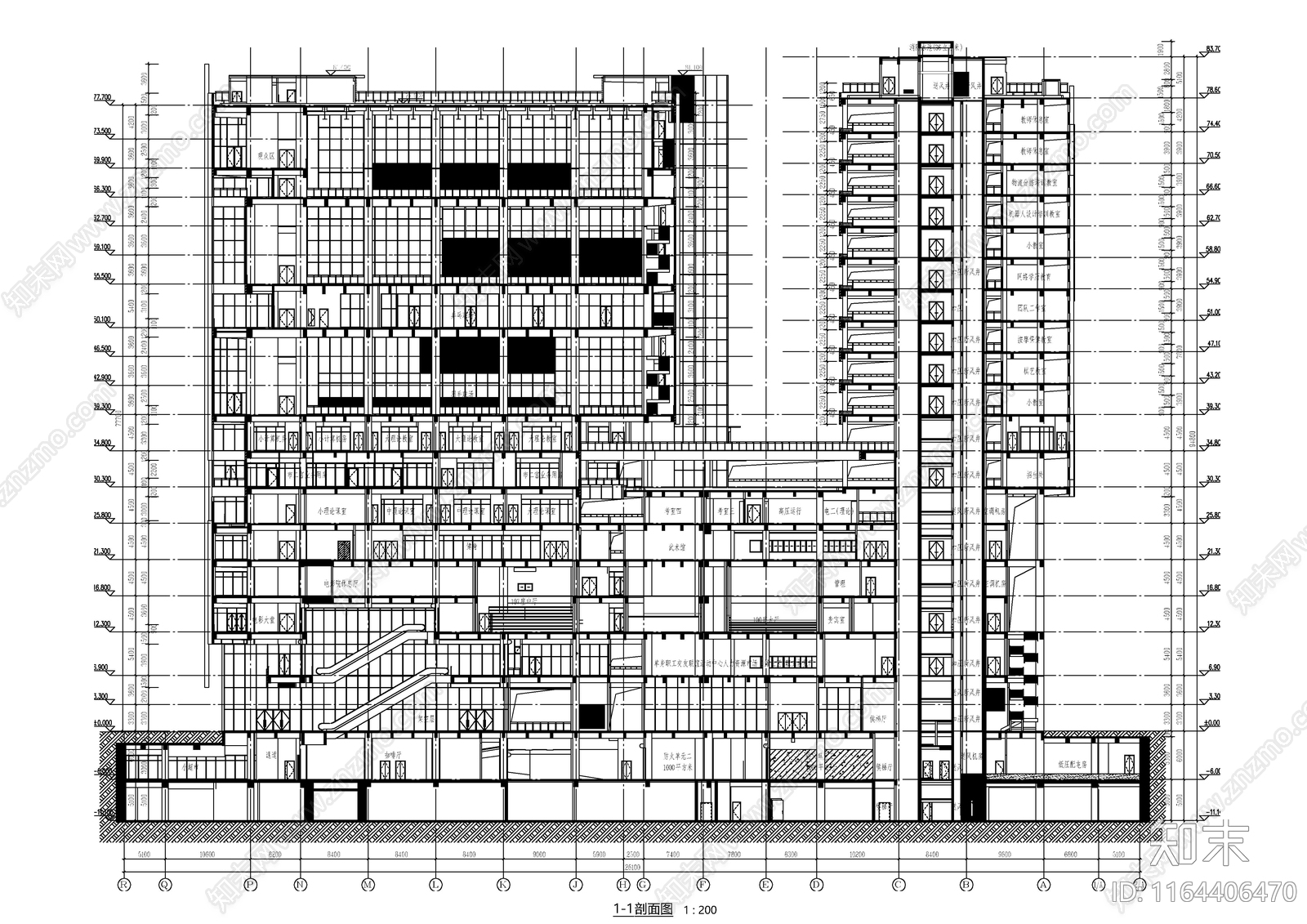 现代简约其他文化建筑施工图下载【ID:1164406470】