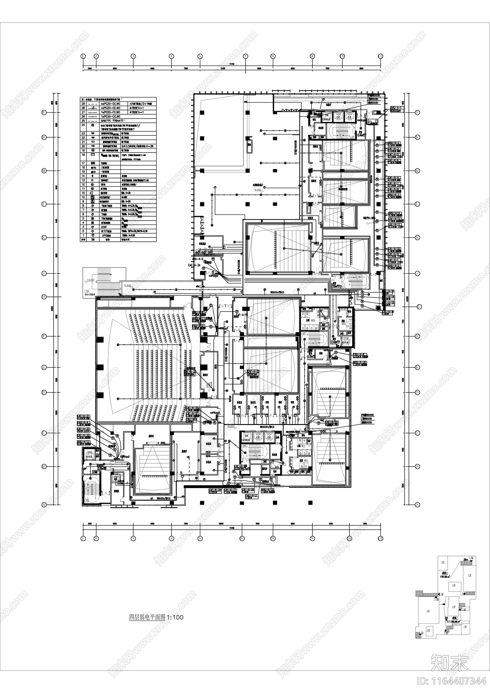 电气图cad施工图下载【ID:1164407344】