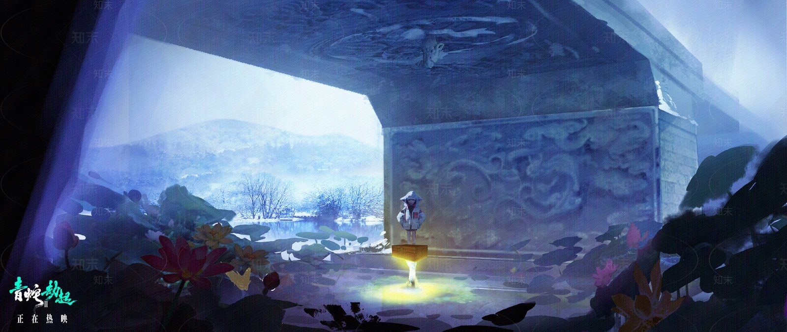 现代新中式风景贴图下载【ID:1164420323】