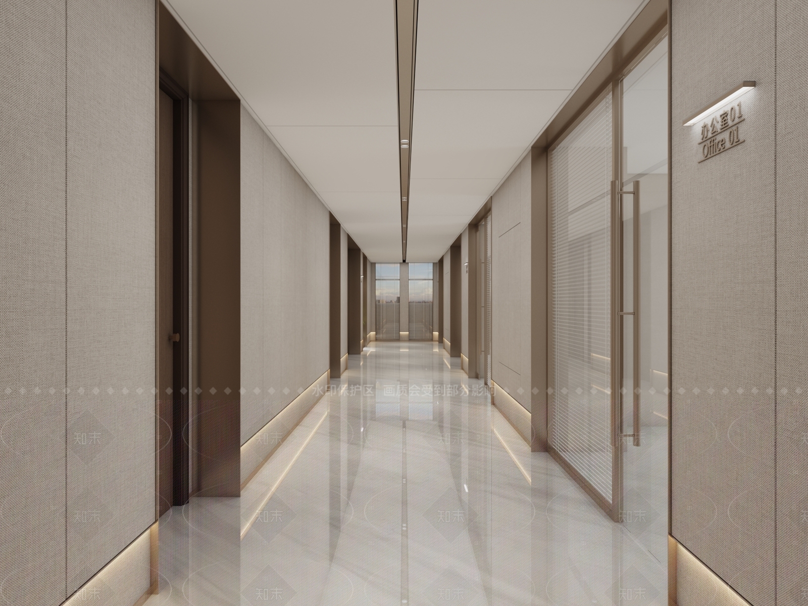 现代其他办公空间3D模型下载【ID:1164422053】