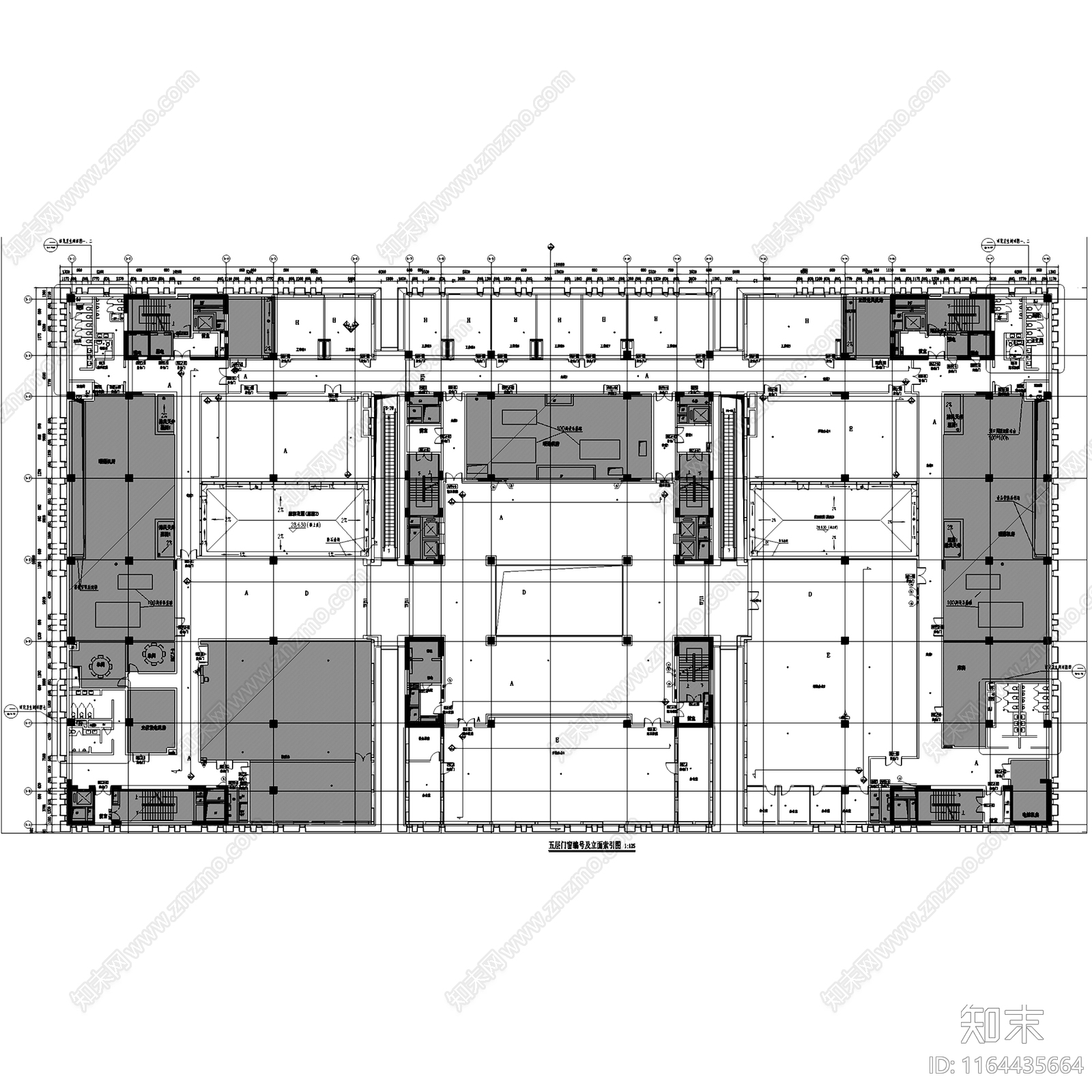 现代美术馆施工图下载【ID:1164435664】