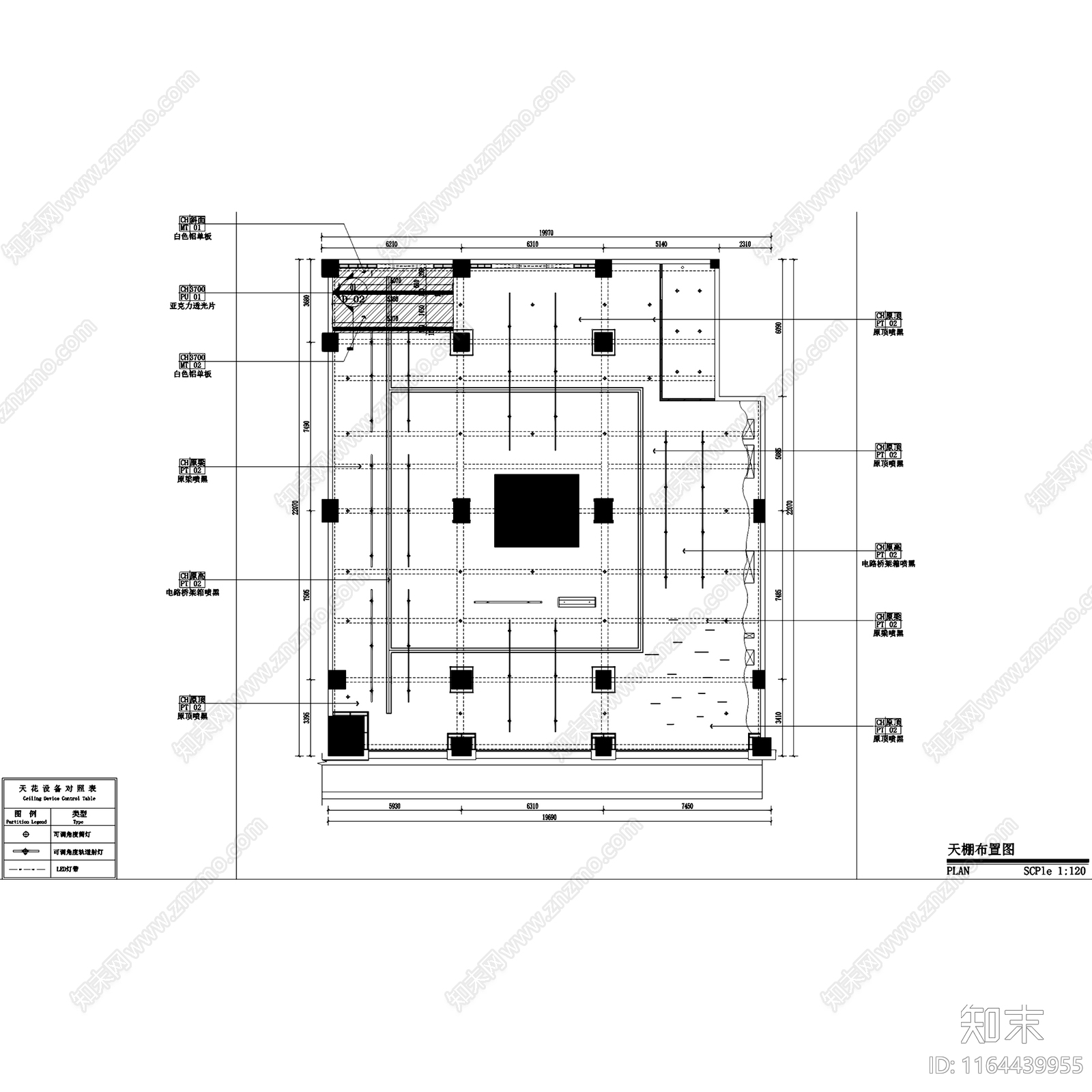 现代展厅cad施工图下载【ID:1164439955】