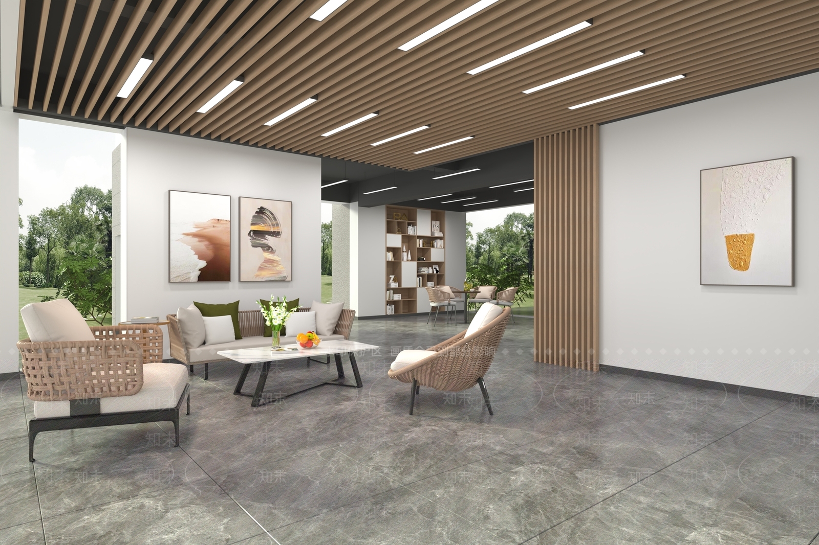 现代其他公共空间3D模型下载【ID:1164441488】