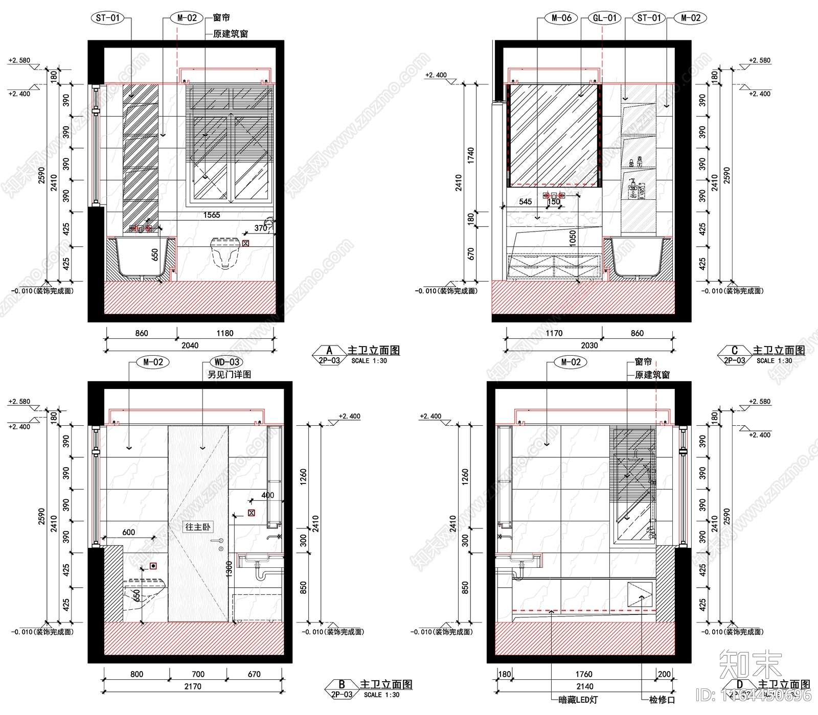 其他家具节点详图cad施工图下载【ID:1164450696】