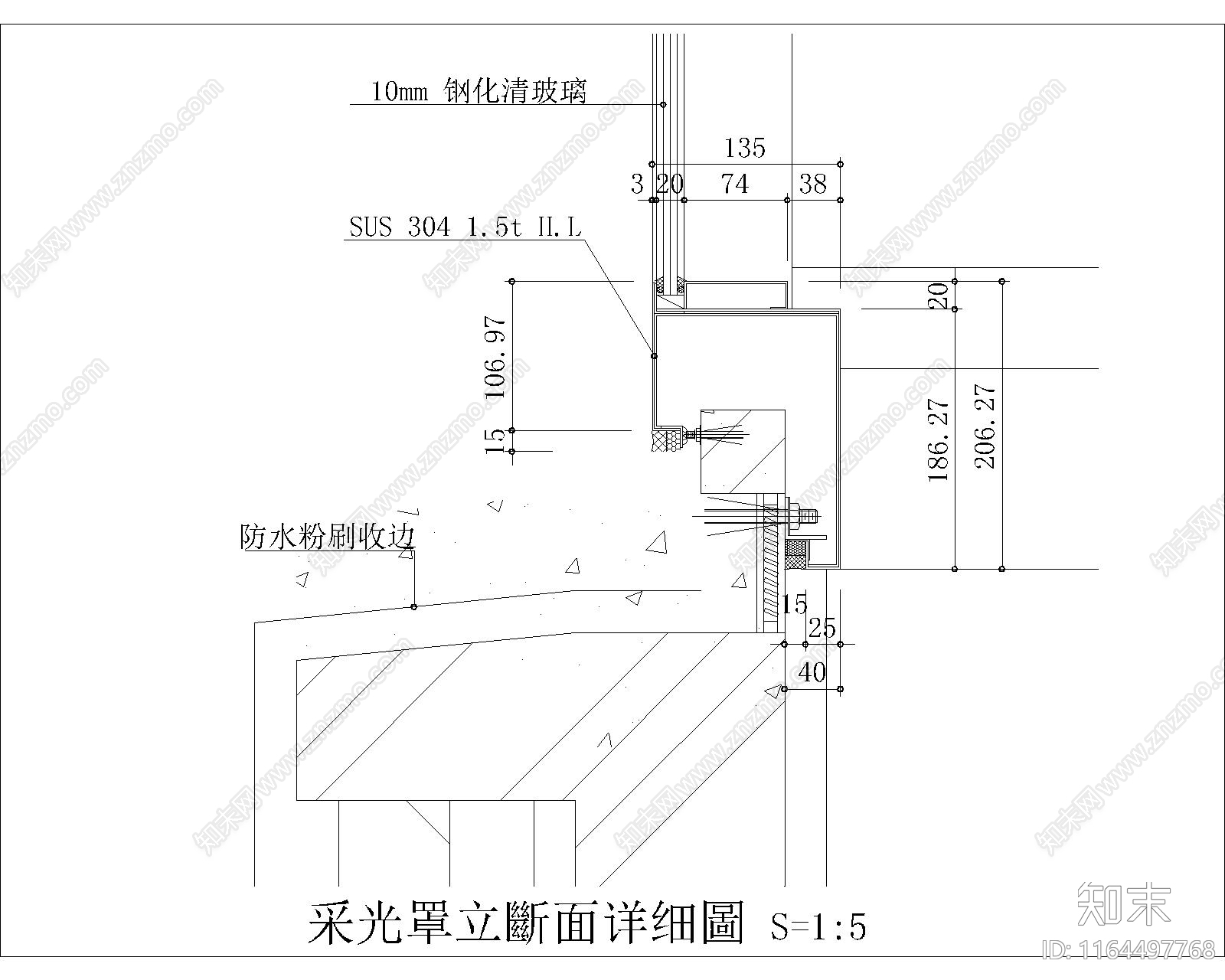 其他窗cad施工图下载【ID:1164497768】