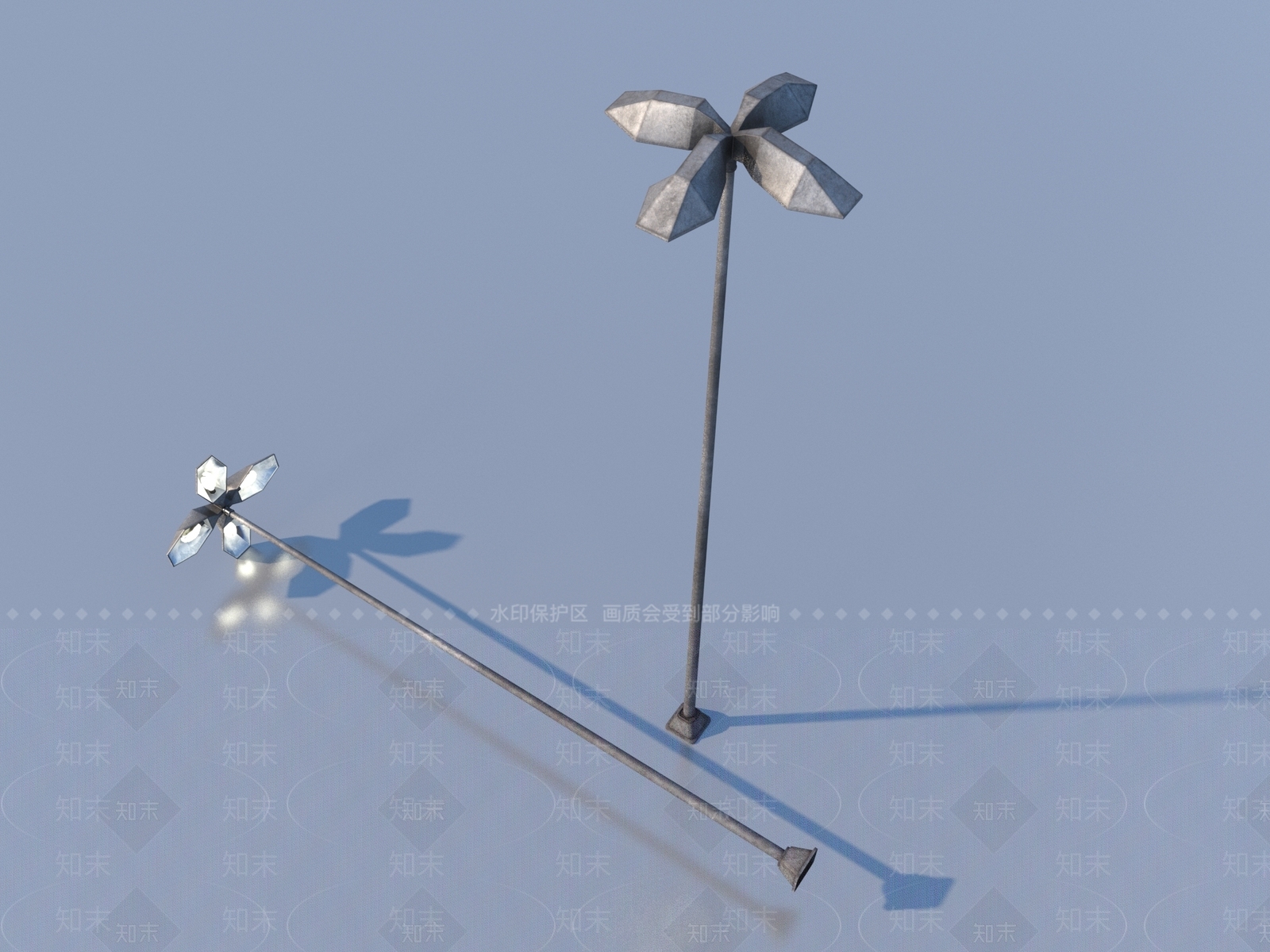现代其他户外灯3D模型下载【ID:1164501089】