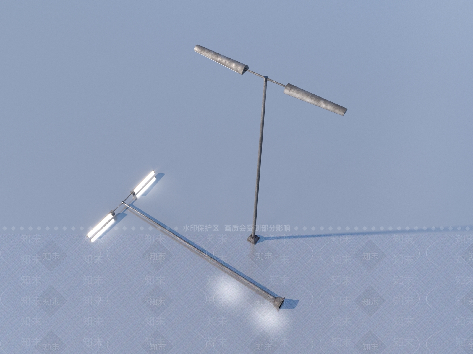 现代其他户外灯3D模型下载【ID:1164505268】