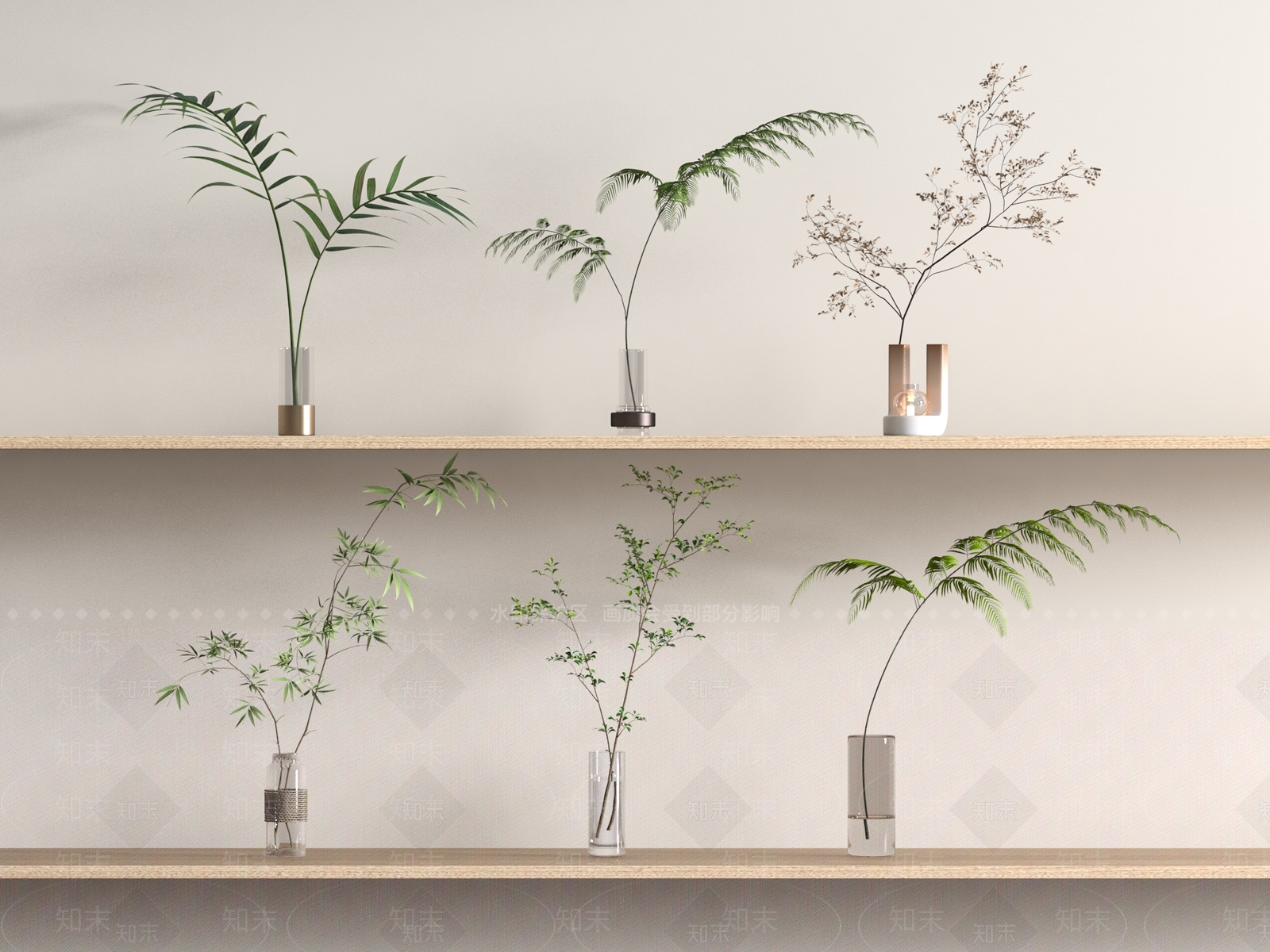 水生植物3D模型下载【ID:1164506305】