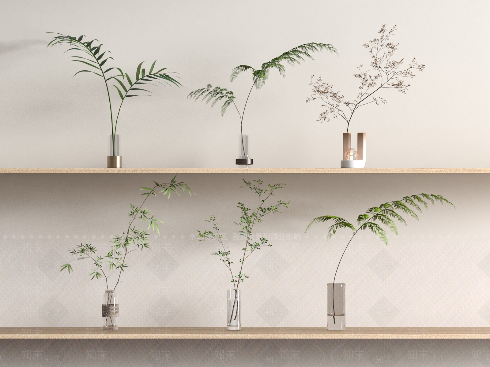 水生植物SU模型下载【ID:1164508598】