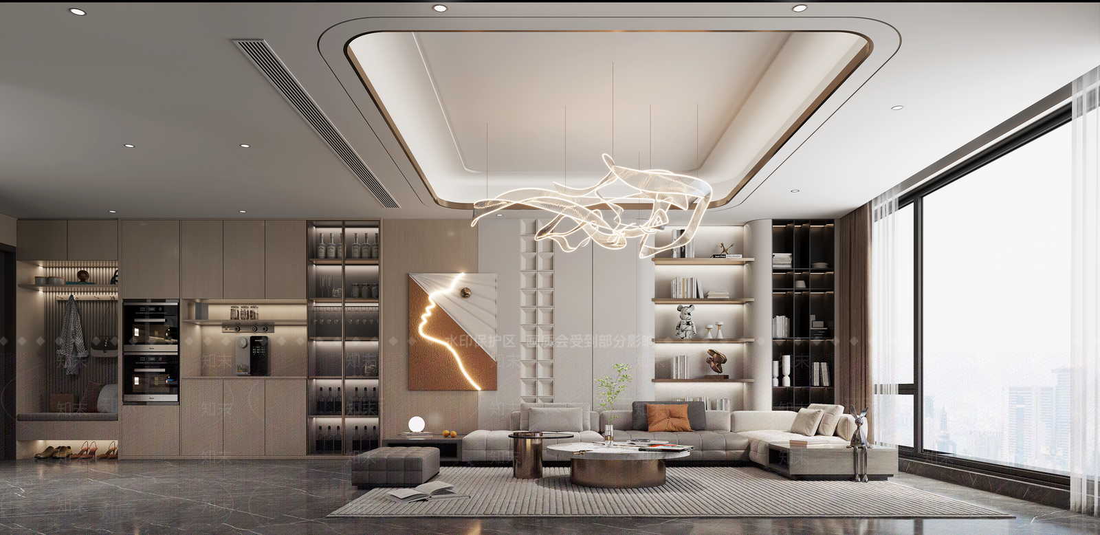 现代公寓3D模型下载【ID:1164511631】