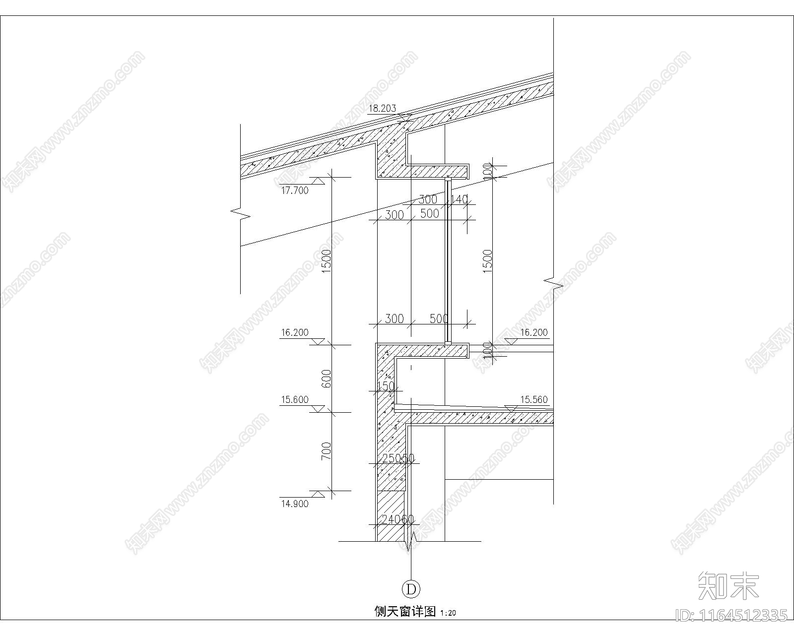 其他窗节点cad施工图下载【ID:1164512335】