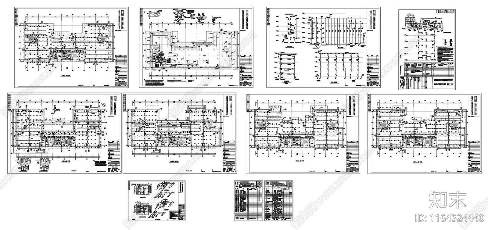 给排水图cad施工图下载【ID:1164524440】