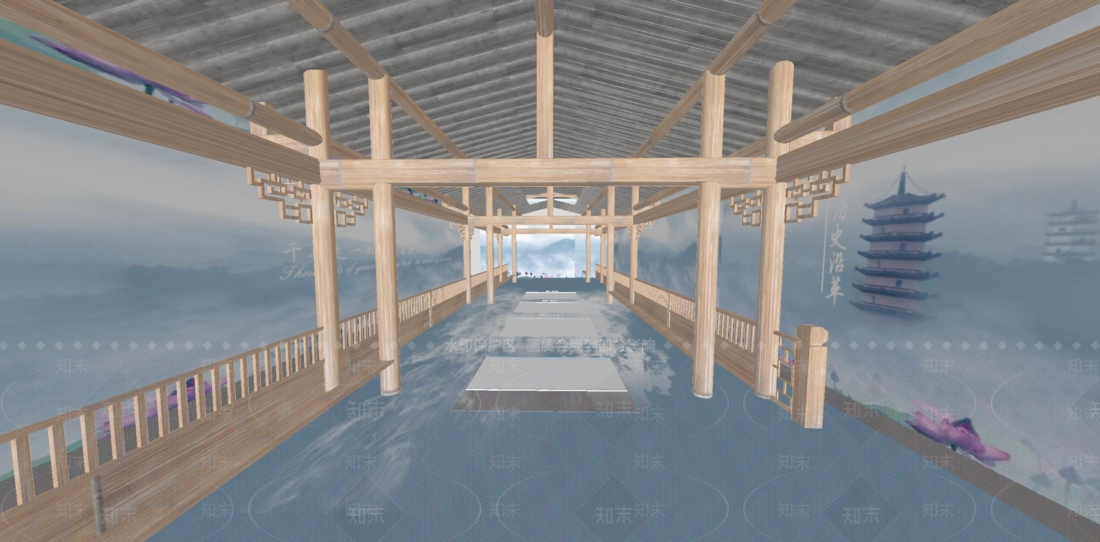 现代博物馆SU模型下载【ID:1164544036】