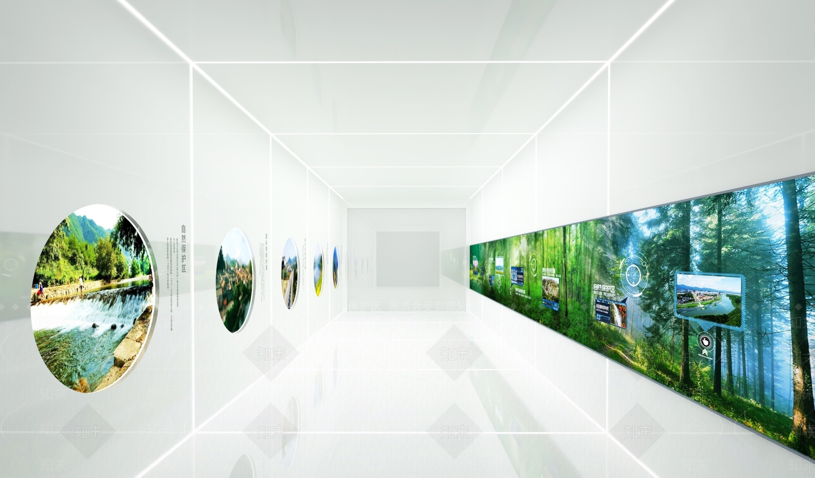 现代其他展厅SU模型下载【ID:1164550664】