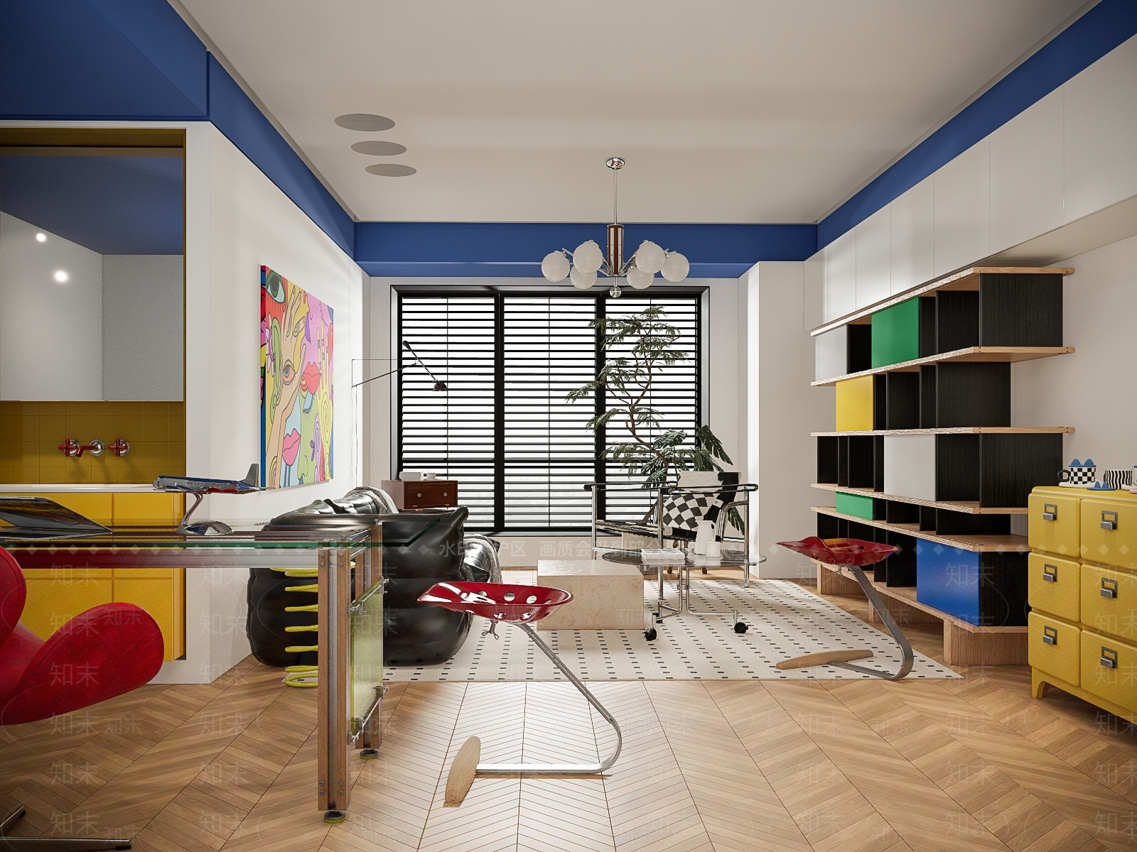 现代公寓3D模型下载【ID:1164551141】