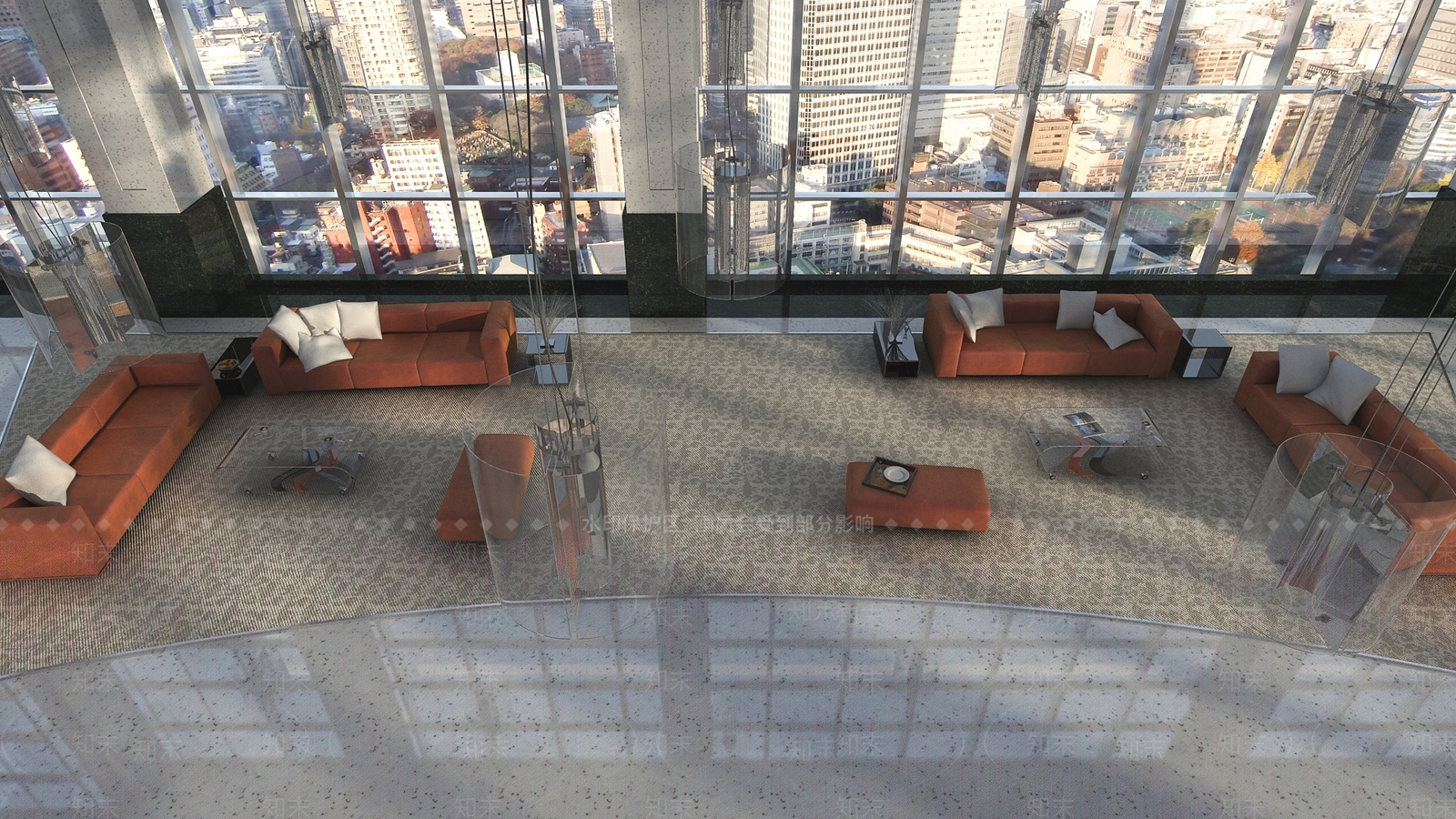 现代休息区3D模型下载【ID:1164553418】