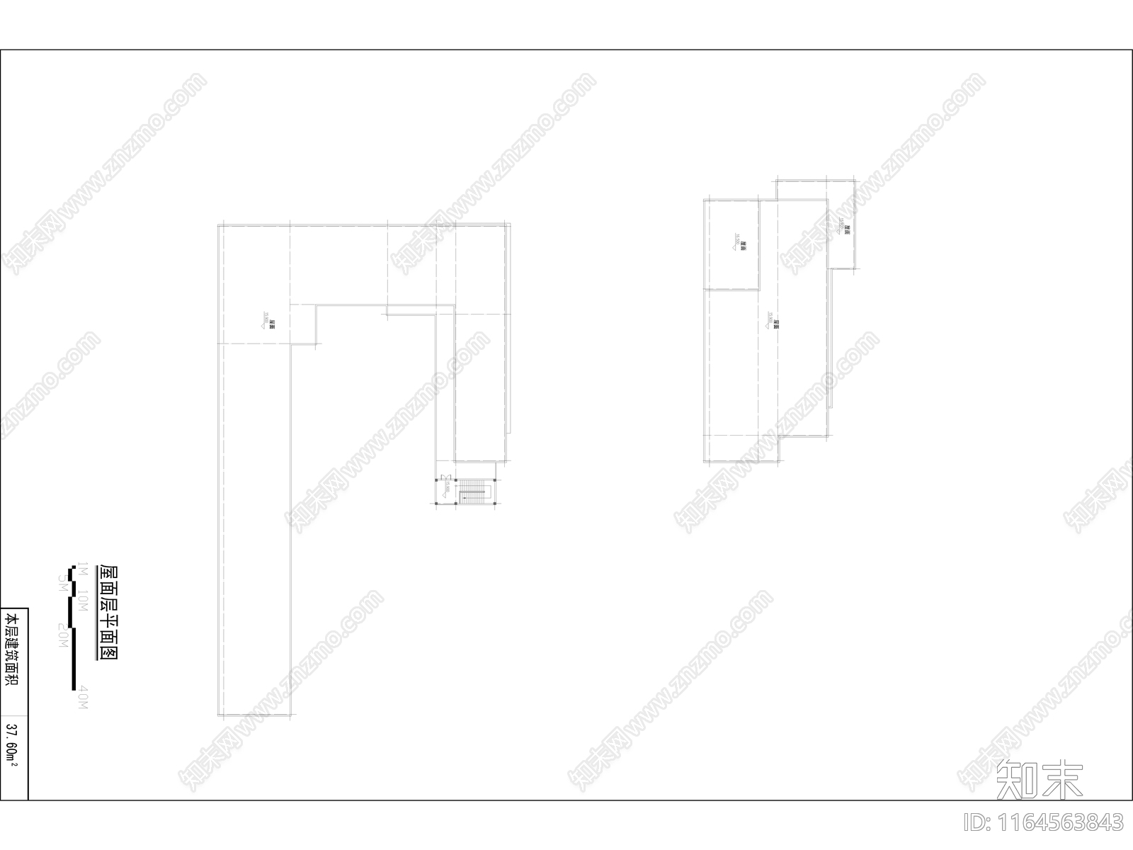 现代学校建筑cad施工图下载【ID:1164563843】