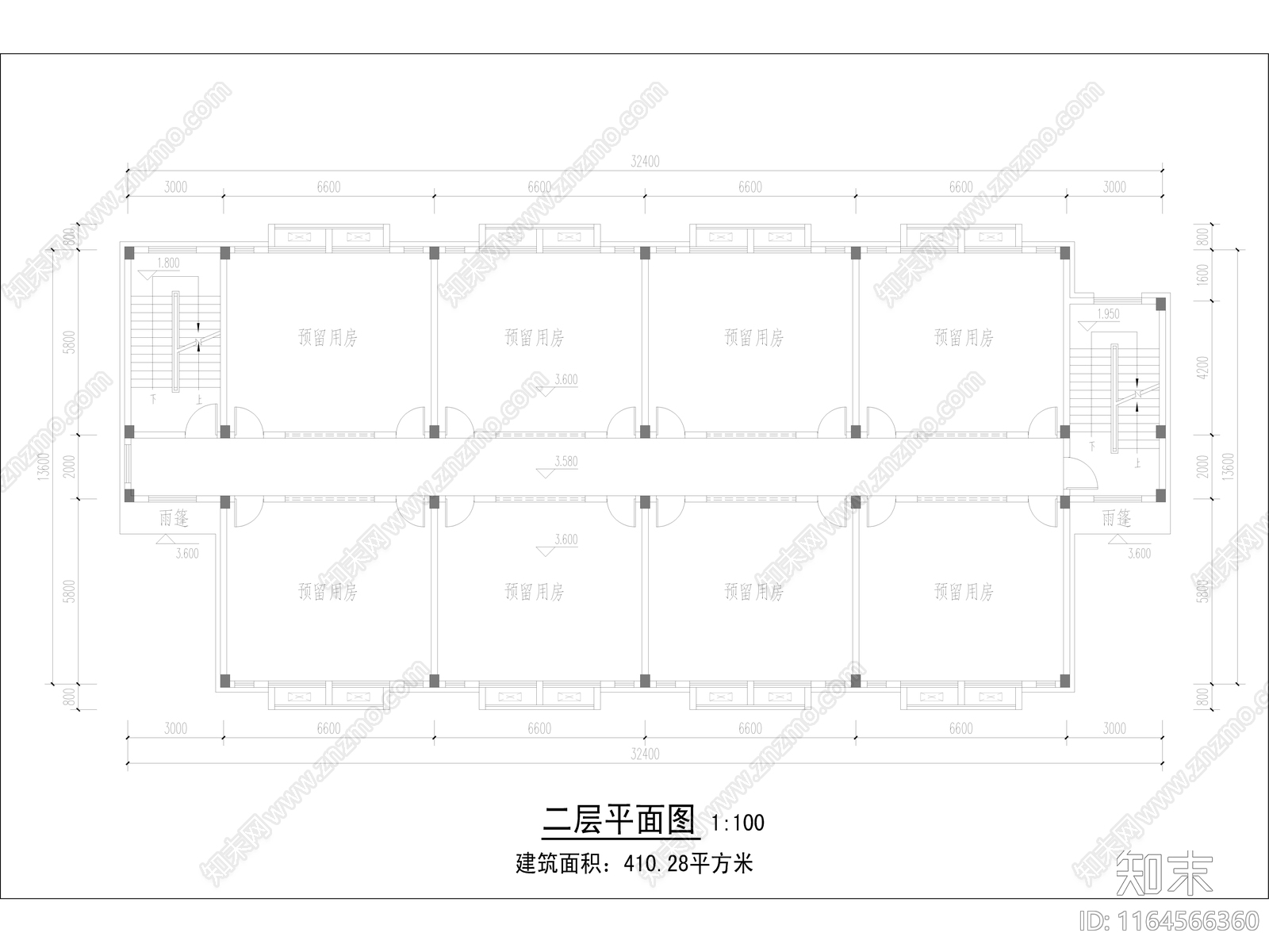 现代学校建筑cad施工图下载【ID:1164566360】