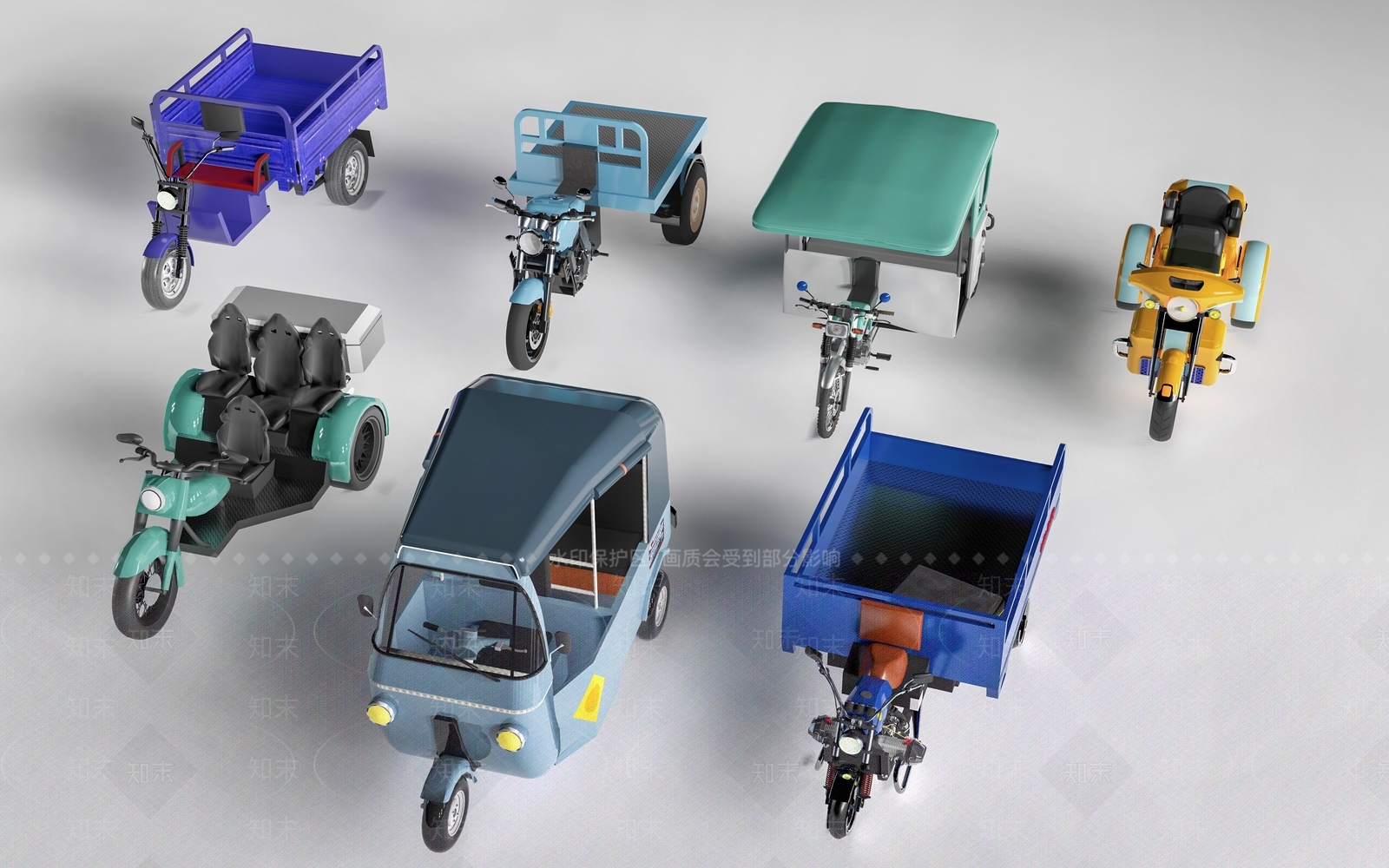 摩托车3D模型下载【ID:1164566766】