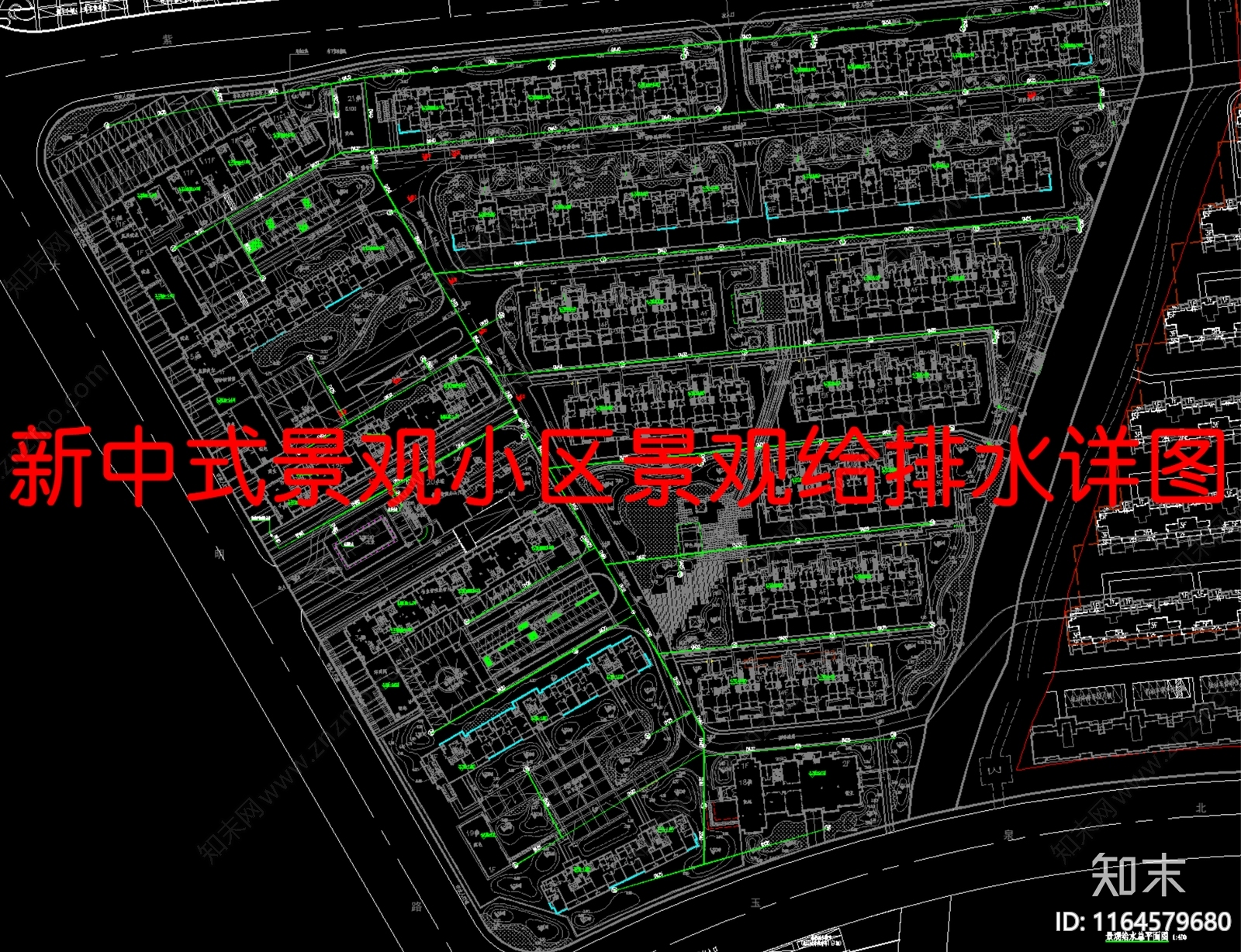 给排水图cad施工图下载【ID:1164579680】