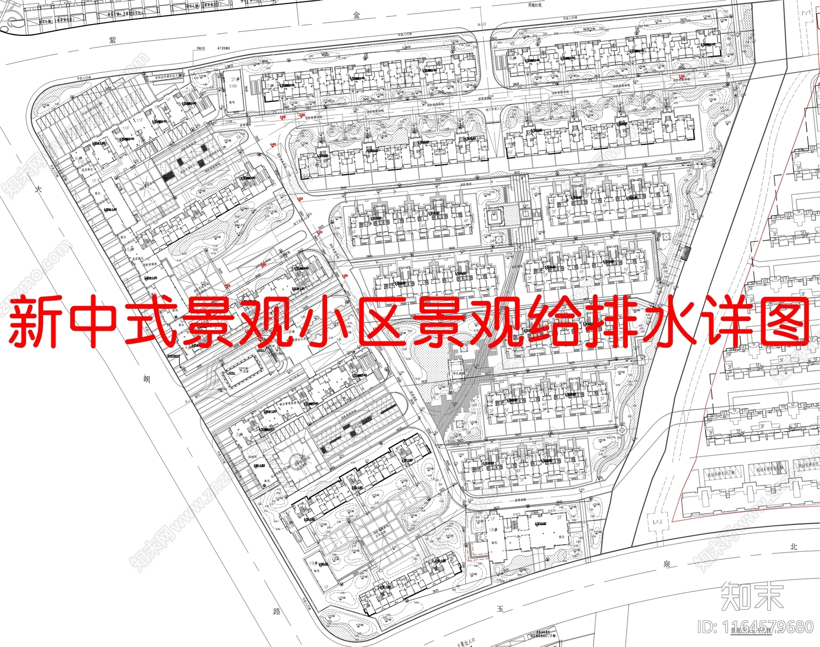 给排水图cad施工图下载【ID:1164579680】