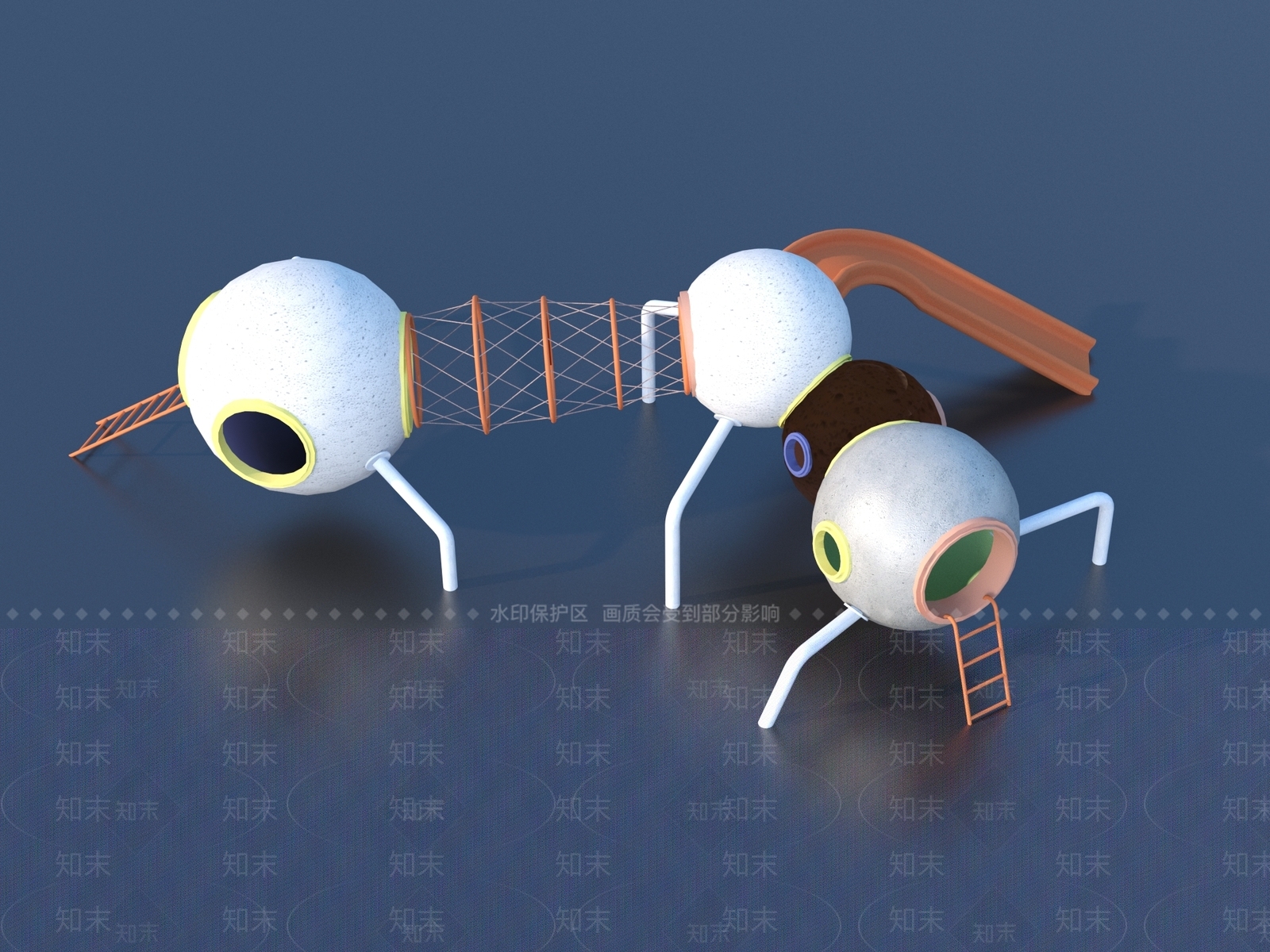 儿童器材3D模型下载【ID:1164580111】