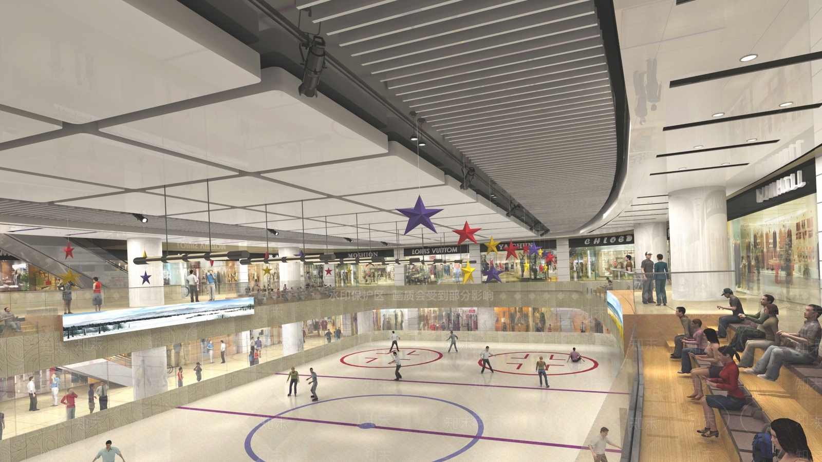 现代商场3D模型下载【ID:1164591610】