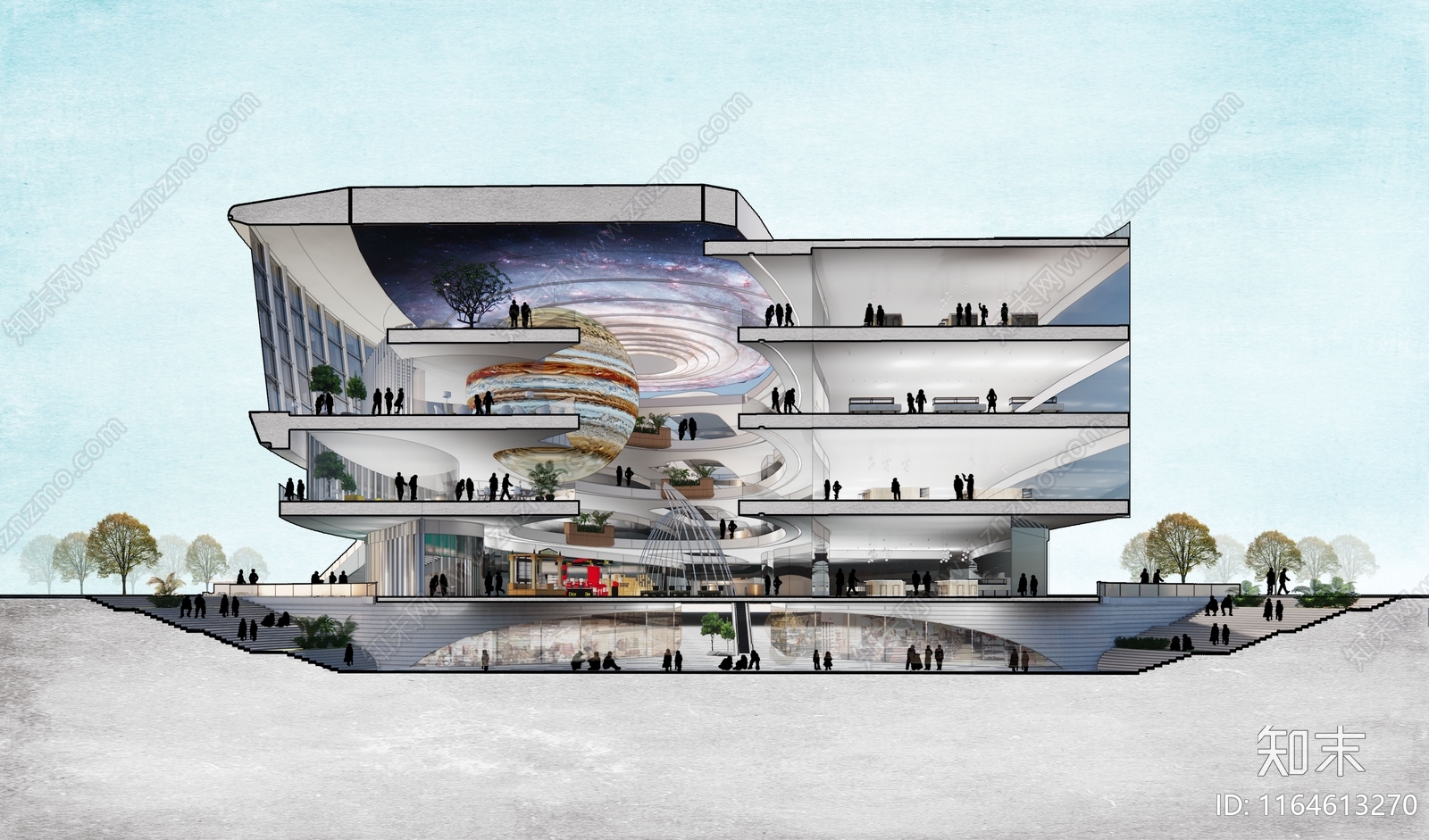 现代剖面图下载【ID:1164613270】