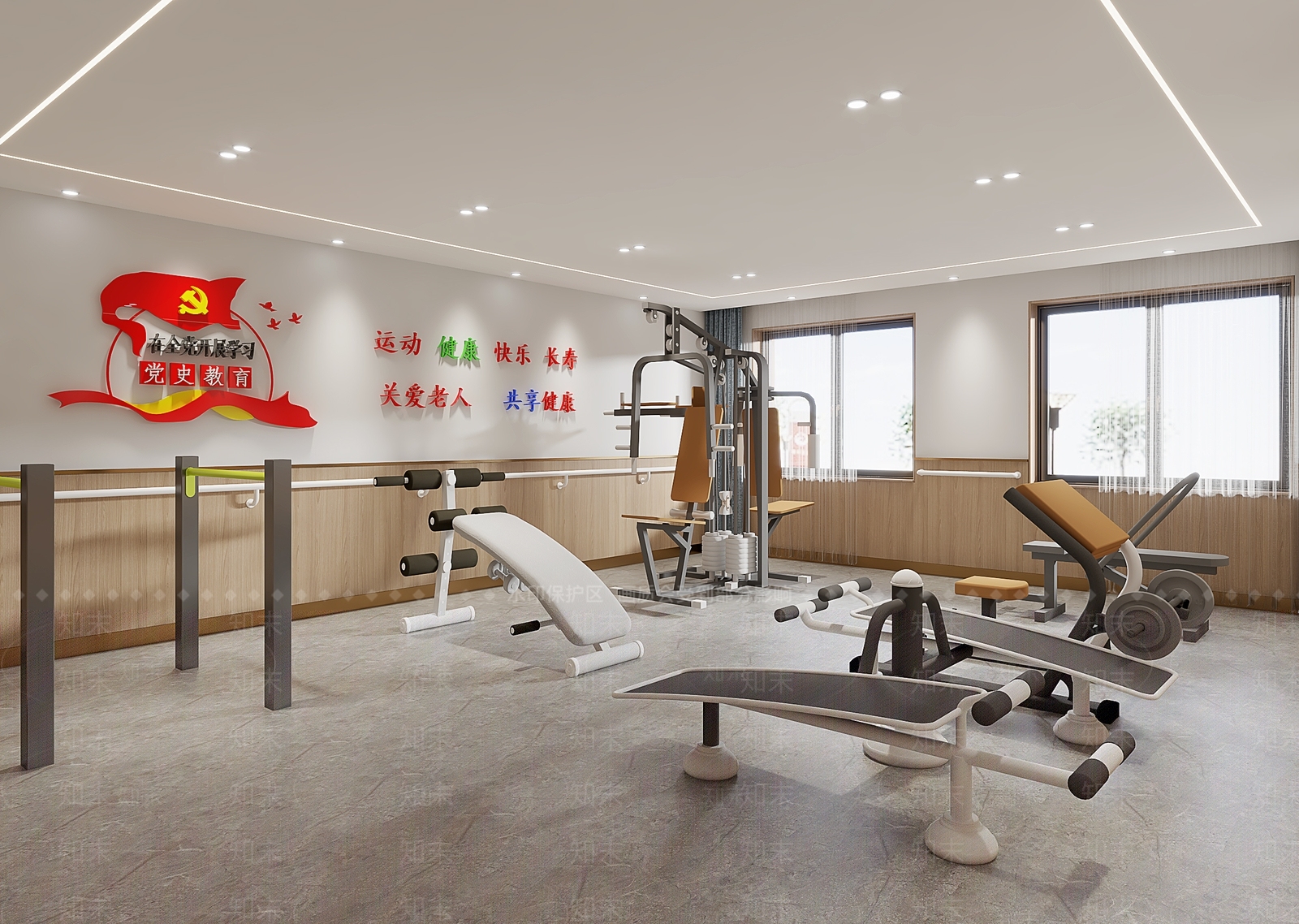 现代其他公共空间3D模型下载【ID:1164616640】