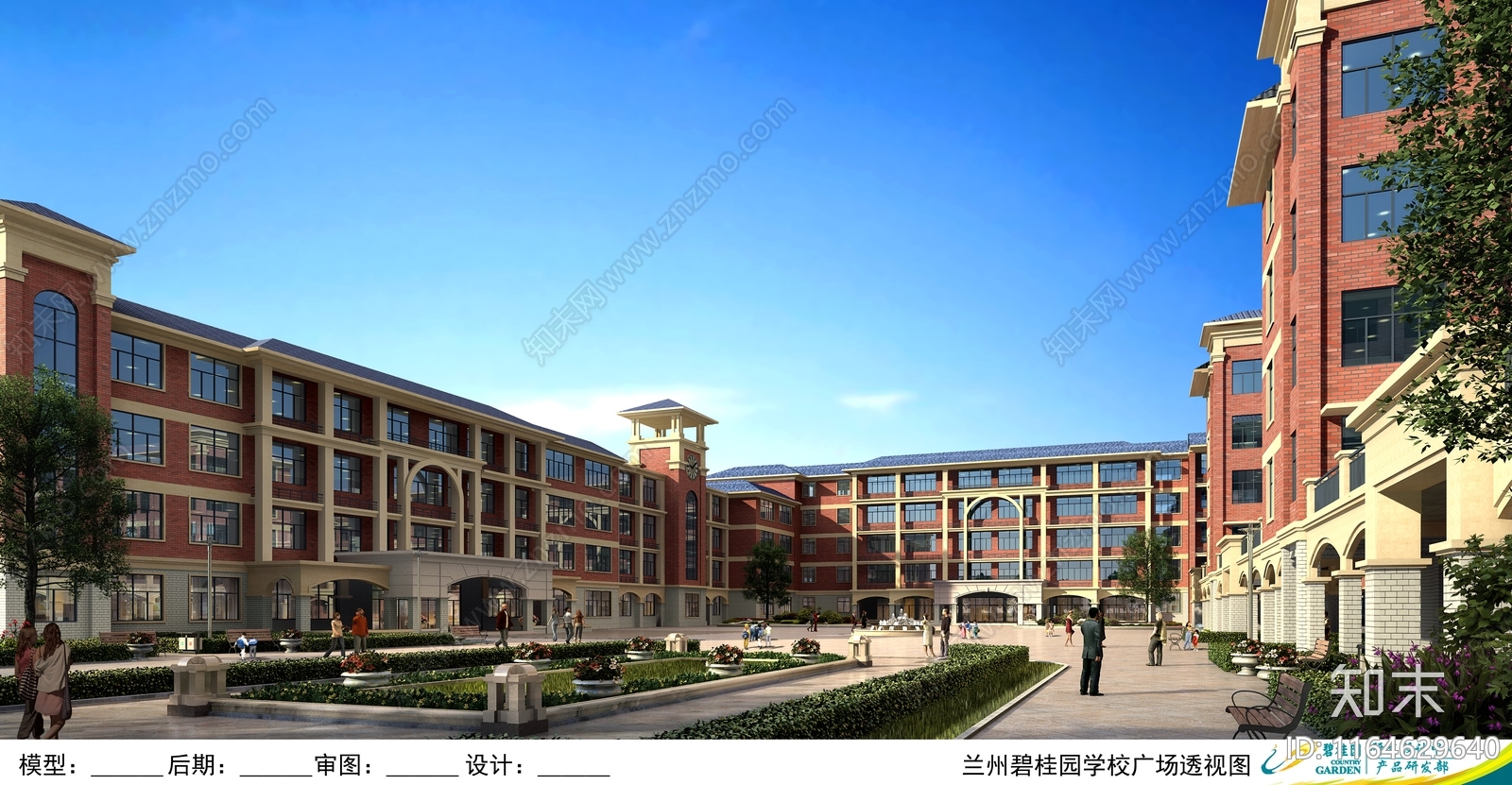 复古学校建筑cad施工图下载【ID:1164629640】